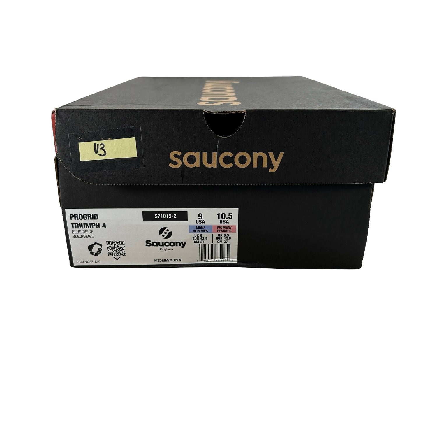 S71015 2 Saucony ProGrid Triumph 4 Floral Blue Beige [USED] - 9 M (Used)