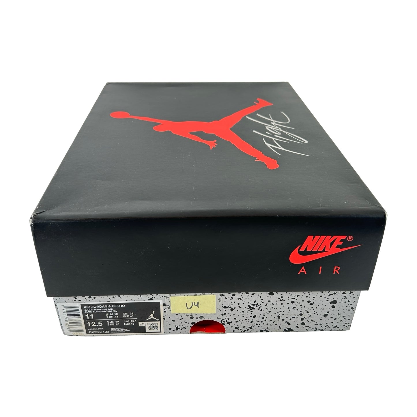 FV5029 100 Jordan 4 Retro White Cement (2025) [USED] - 11 M (Used4)