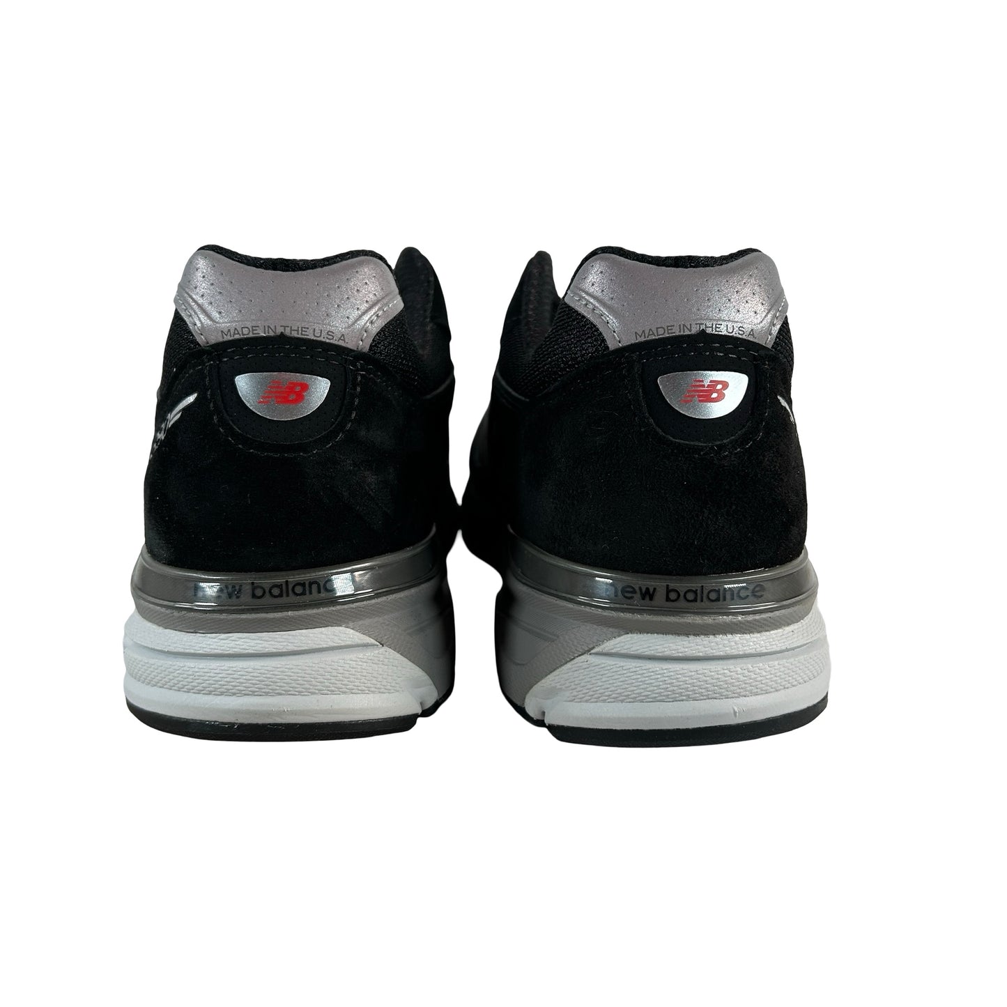 U990BL4 New Balance 990v4 MiUSA Black Silver [USED] - 11.5 M (Used)