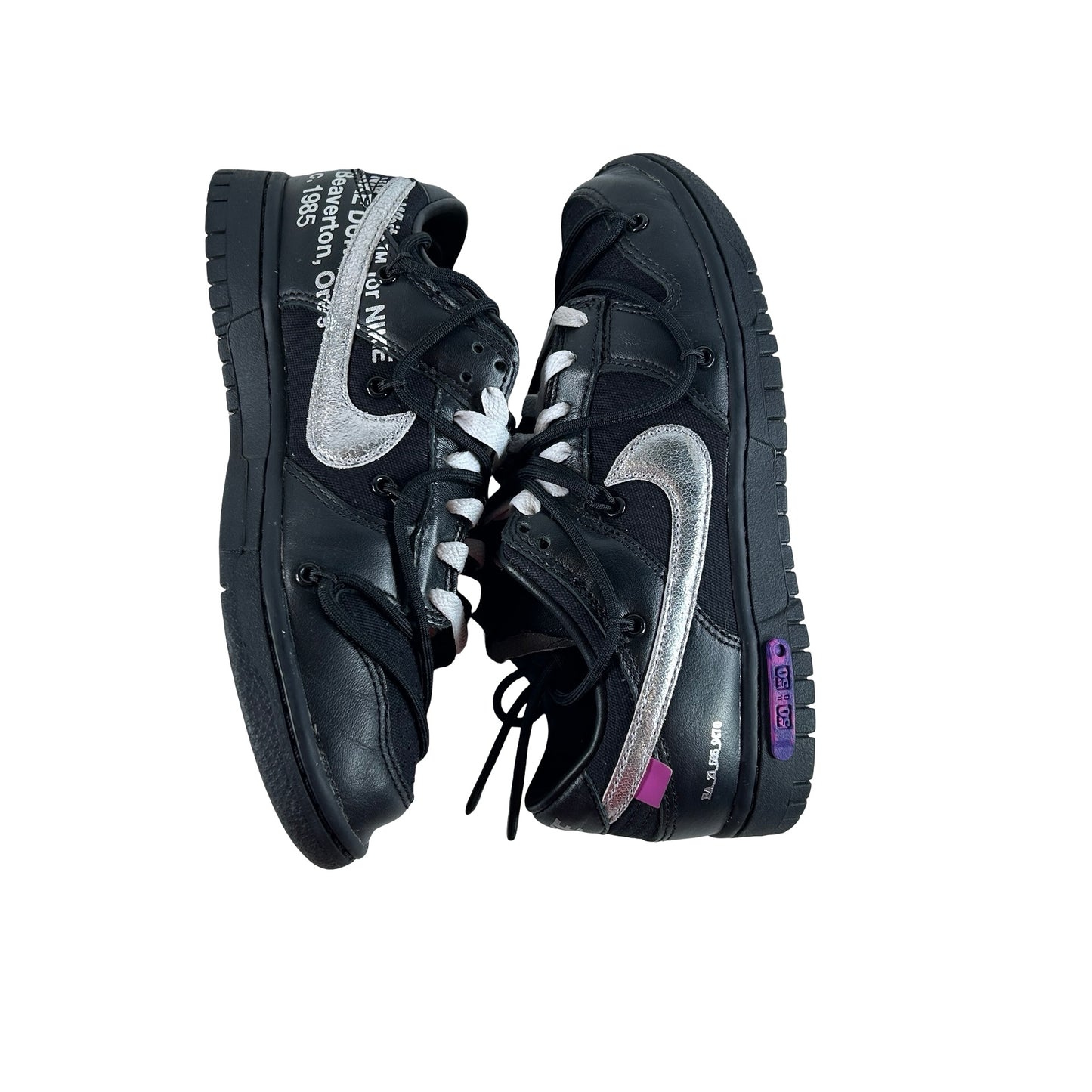 DM1602 001 Nike Dunk Low Off-White Lot 50 [USED] - 5.5 M (Used)