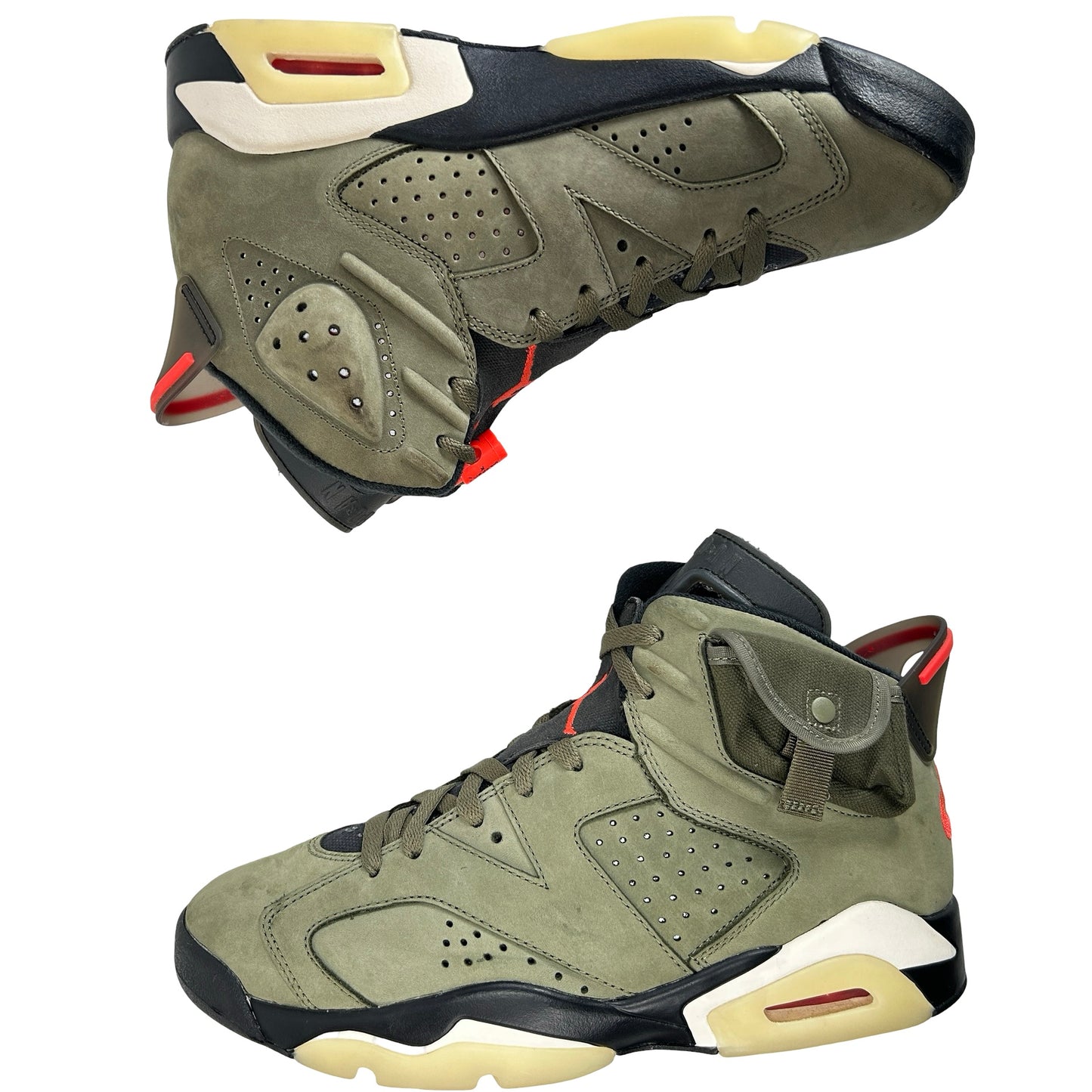 CN1084 200 Jordan 6 Retro Travis Scott [USED] - 9 M (VNDS)