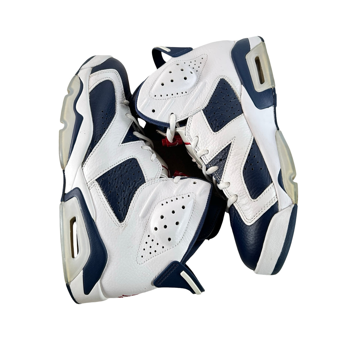 CT8529 164 Jordan 6 Retro Olympic (2024) - 10 M (Used) (Replace Box)