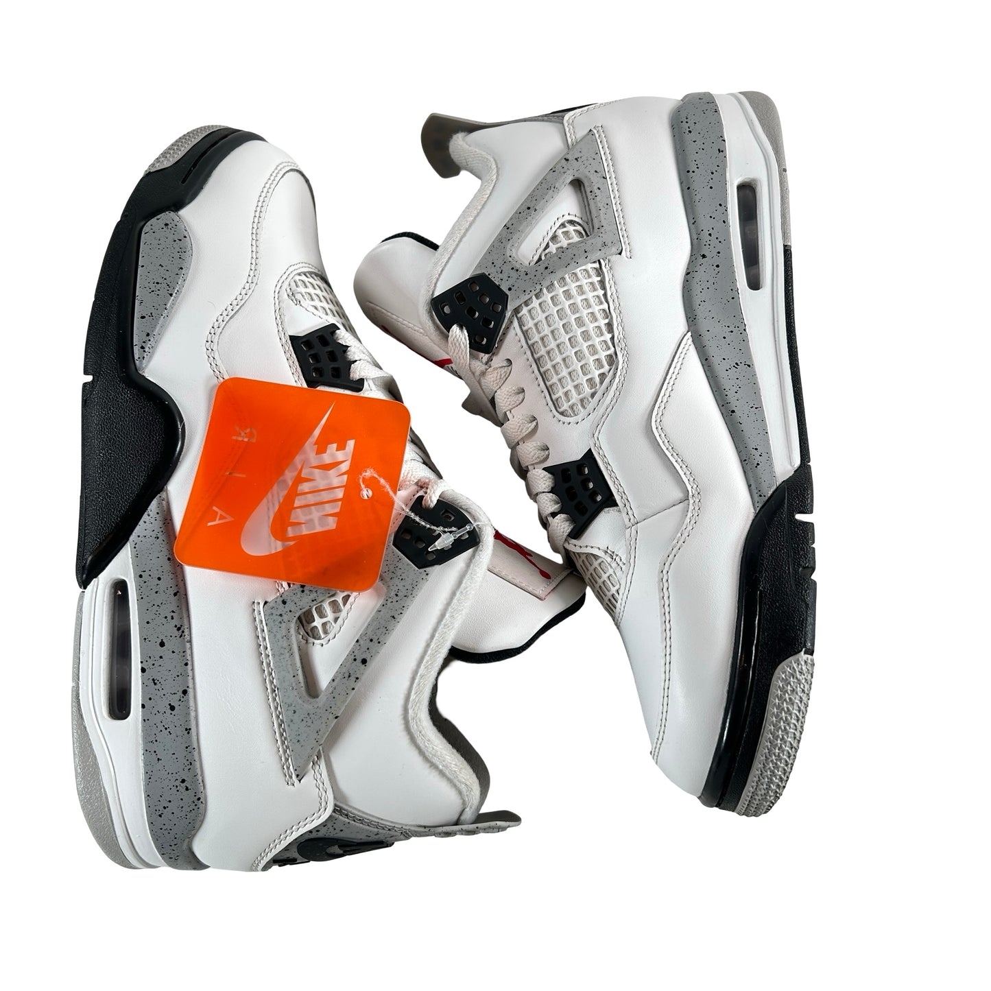 FV5029 100 Jordan 4 Retro White Cement (2025) [USED] - 9 M (Used3)