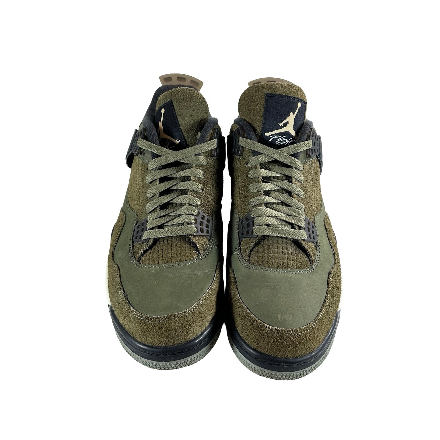 FB9927 200 Air Jordan 4 Craft Medium Olive [USED] - 12 M (Used) (No Box)