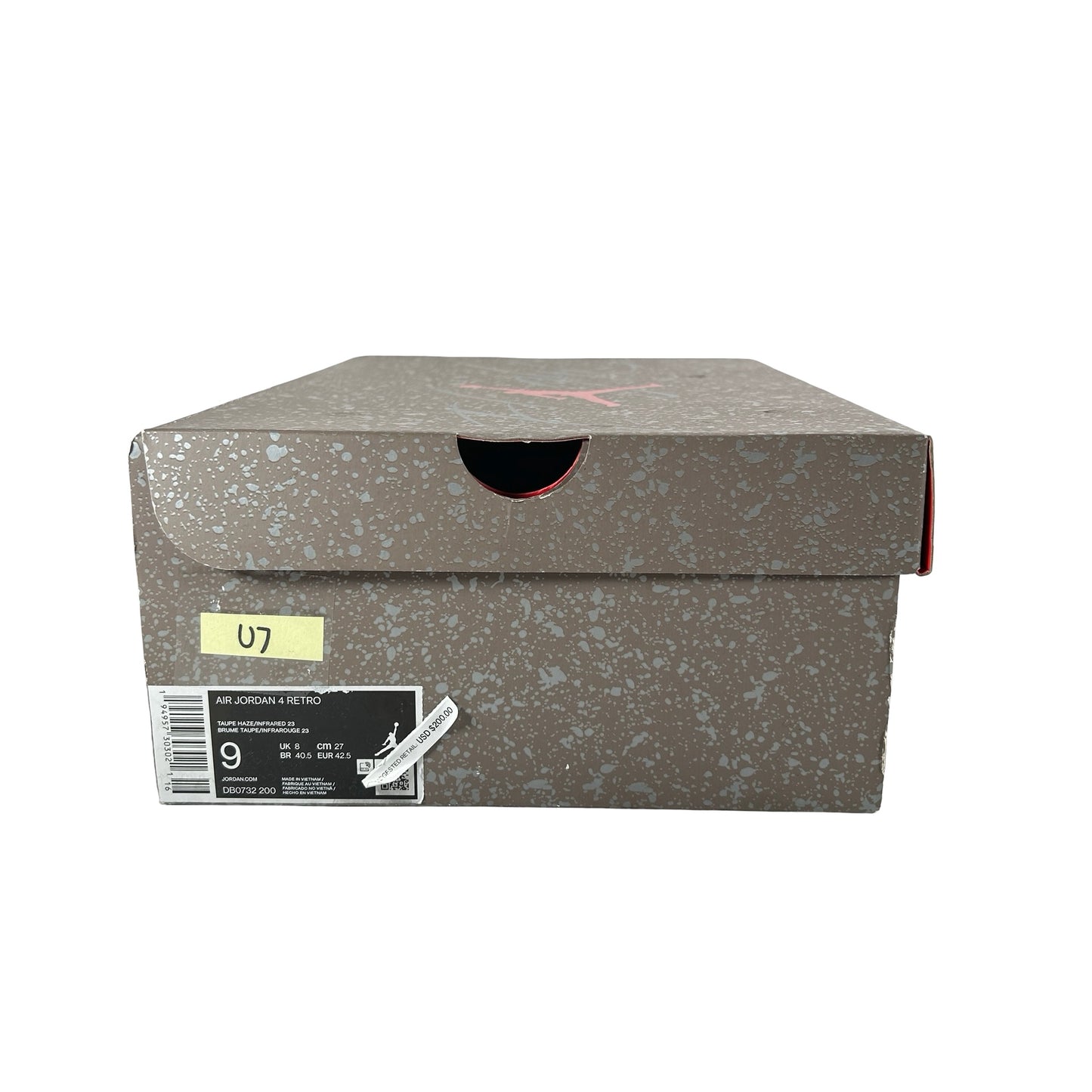 DB0732 200 Jordan 4 Taupe Haze [USED] - 9 M (Used7)