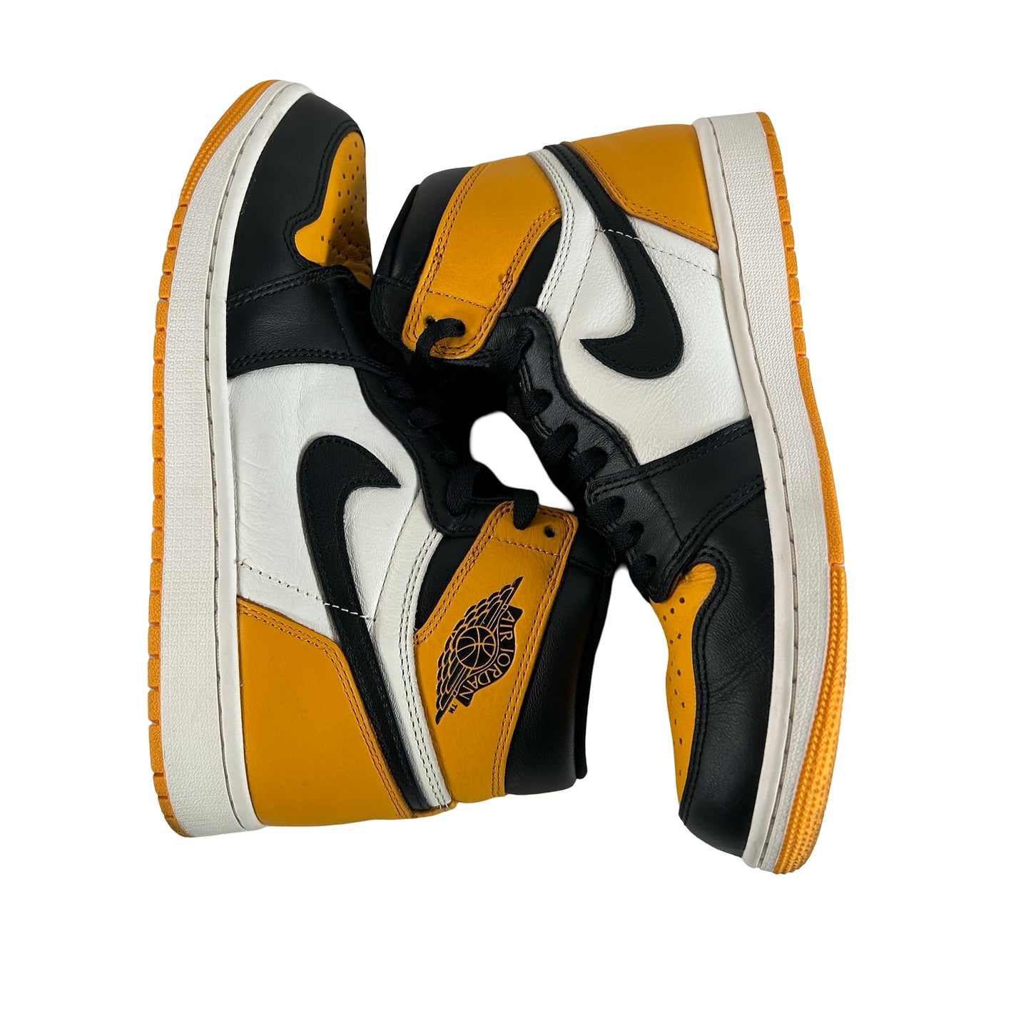 555088 711 Jordan 1 Retro High OG Yellow Toe [USED] - 9 M (Used4)