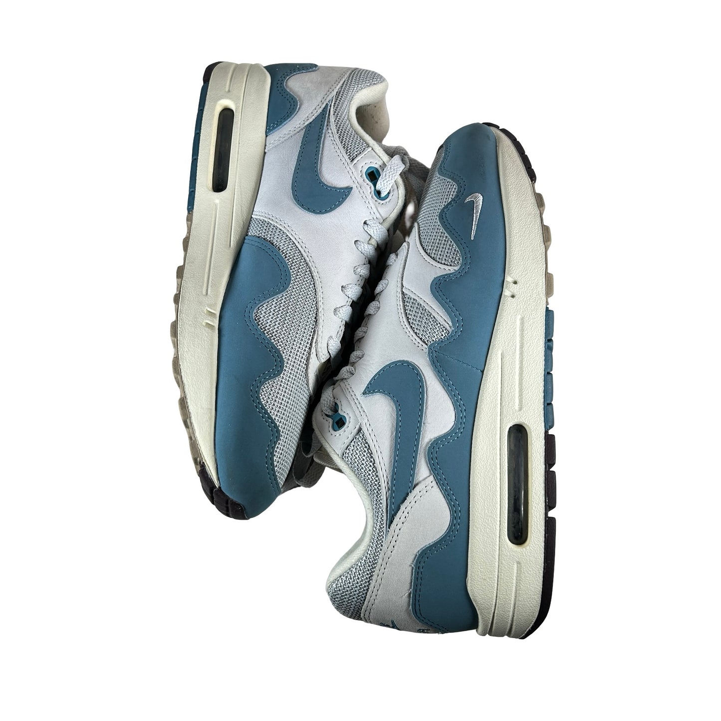 DH1348 004 Nike Air Max 1 Patta Waves Noise Aqua [USED] - 9 M (Used)