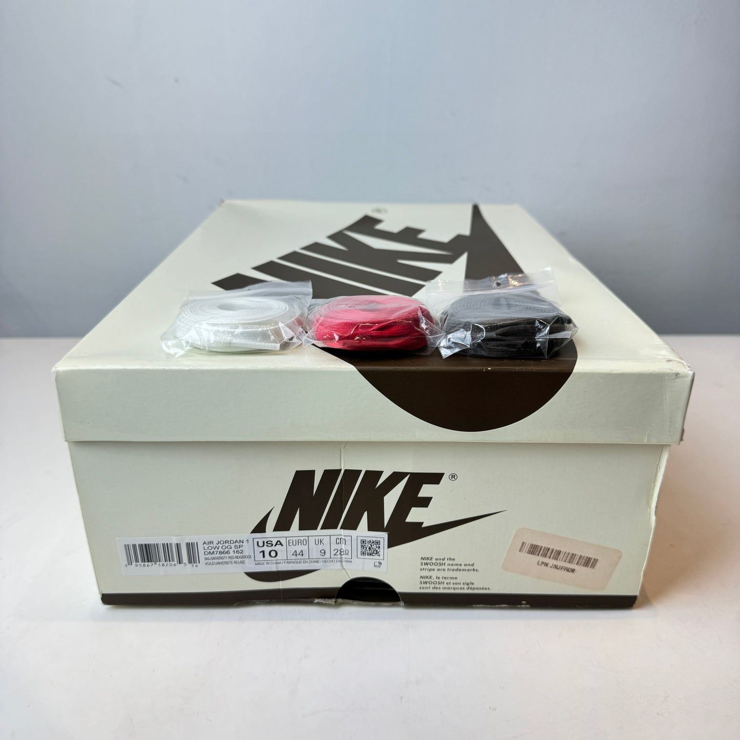 DM7866 162 Jordan 1 Retro Low OG SP Travis Scott Reverse Mocha [USED] - 10 M (VNDS)