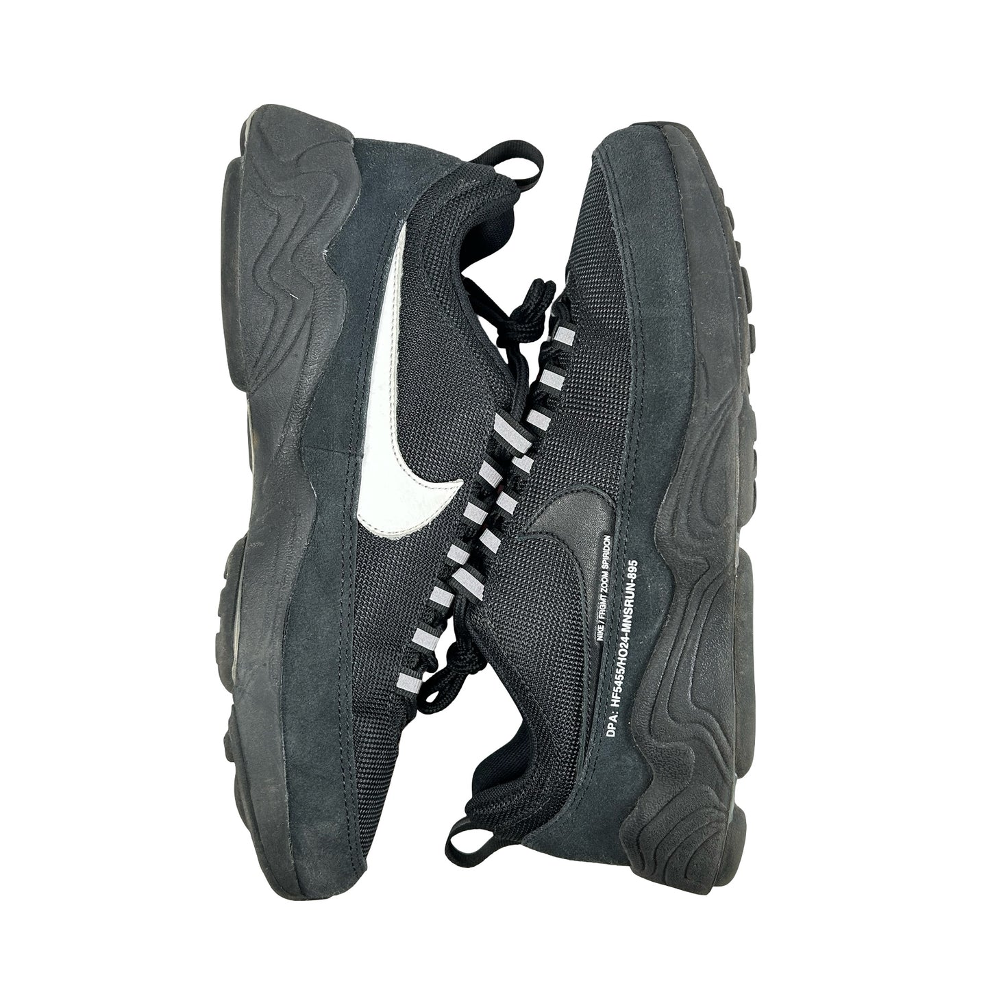HF5455 001 Nike Air Zoom Spiridon Fragment Design Black [USED] - 8.5 M (Used)