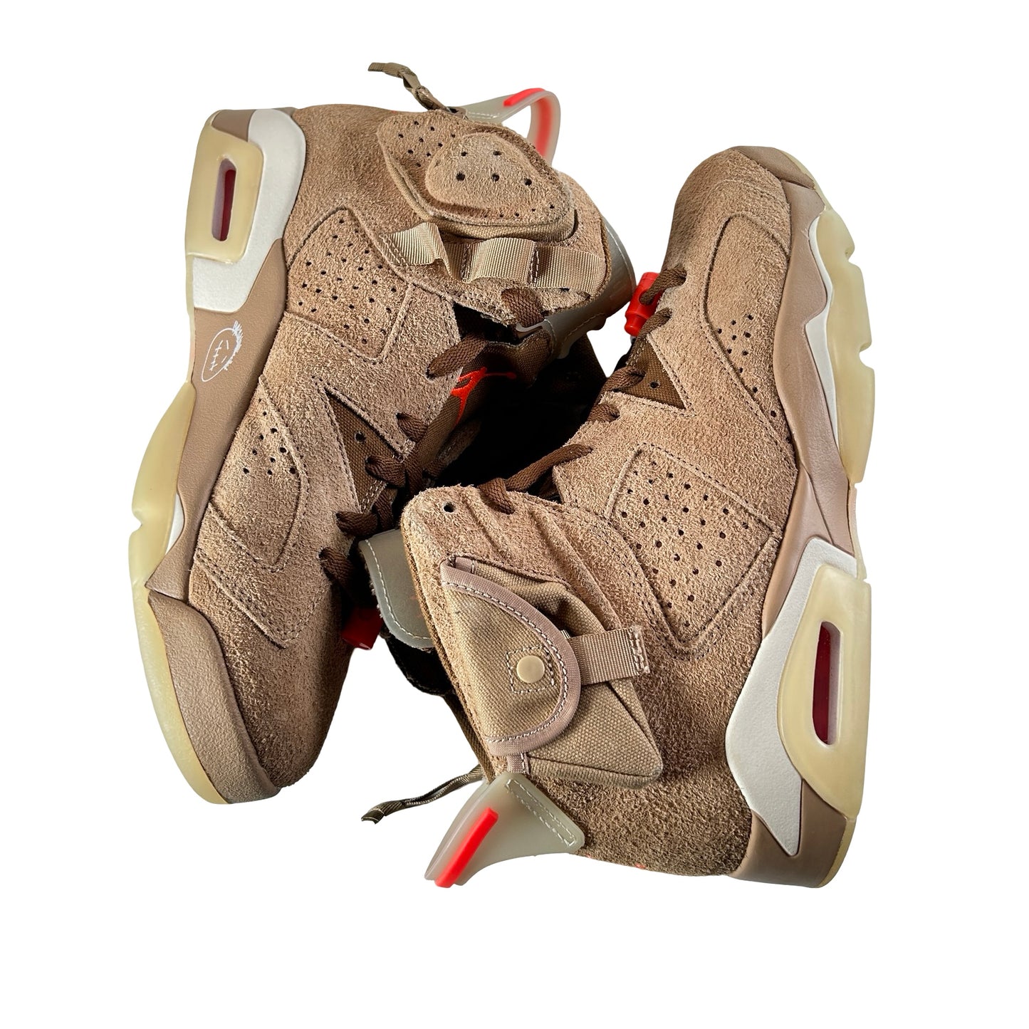 DH0690 200 Jordan 6 Retro Travis Scott British Khaki [USED] - 9 M (Used16)