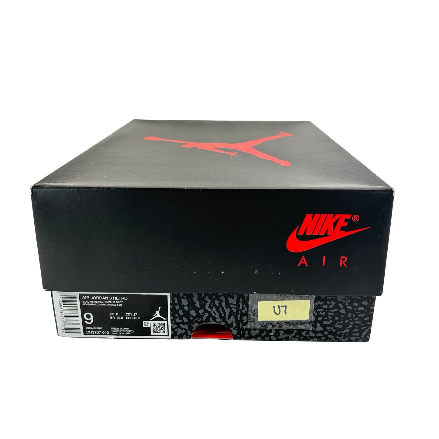 DN3707 010 Jordan 3 Retro Black Cement Reimagined (2024) [USED] - 9 M (Used7)