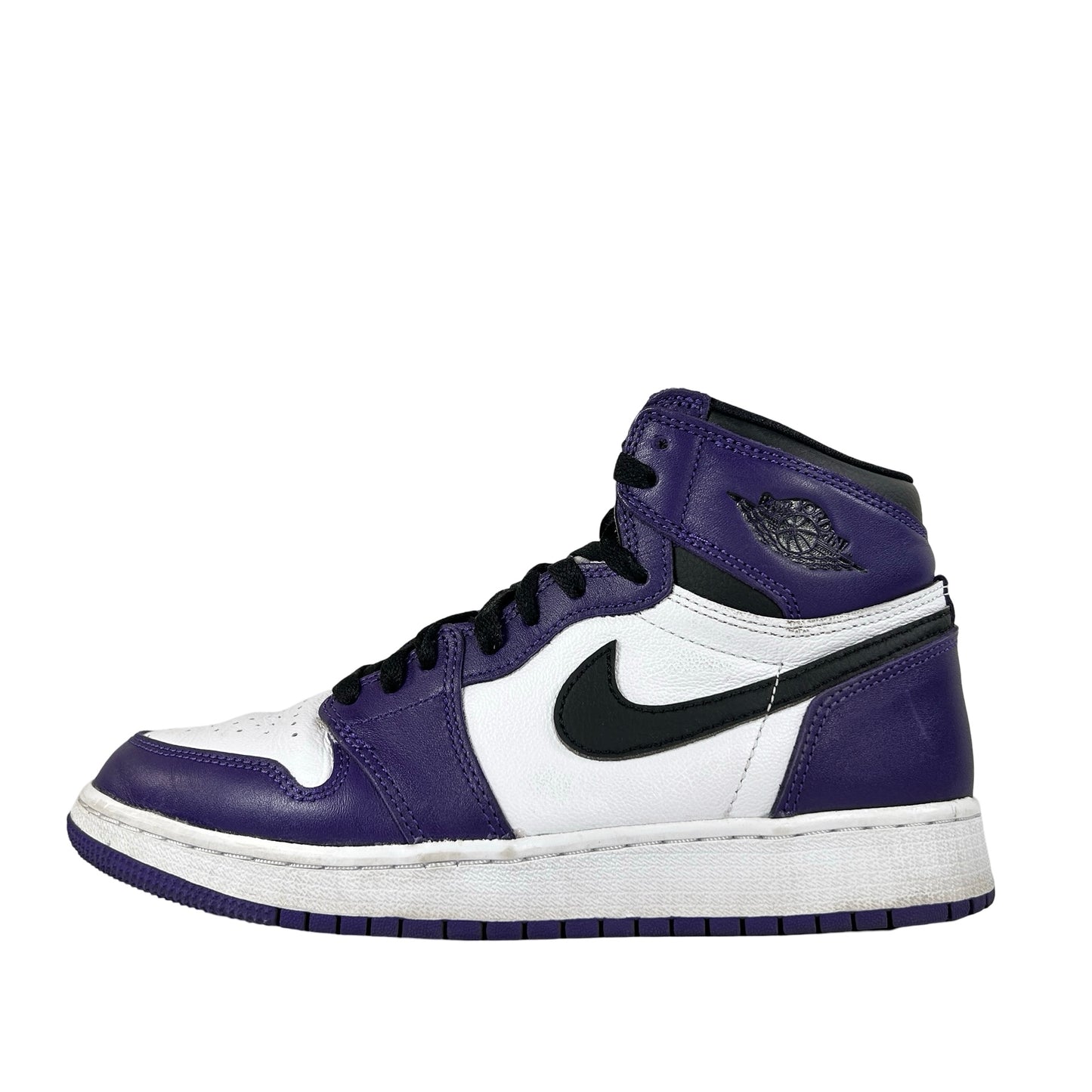 575441 500 Jordan 1 Retro High Court Purple White (GS) [USED] - 5.5 Y (Used)