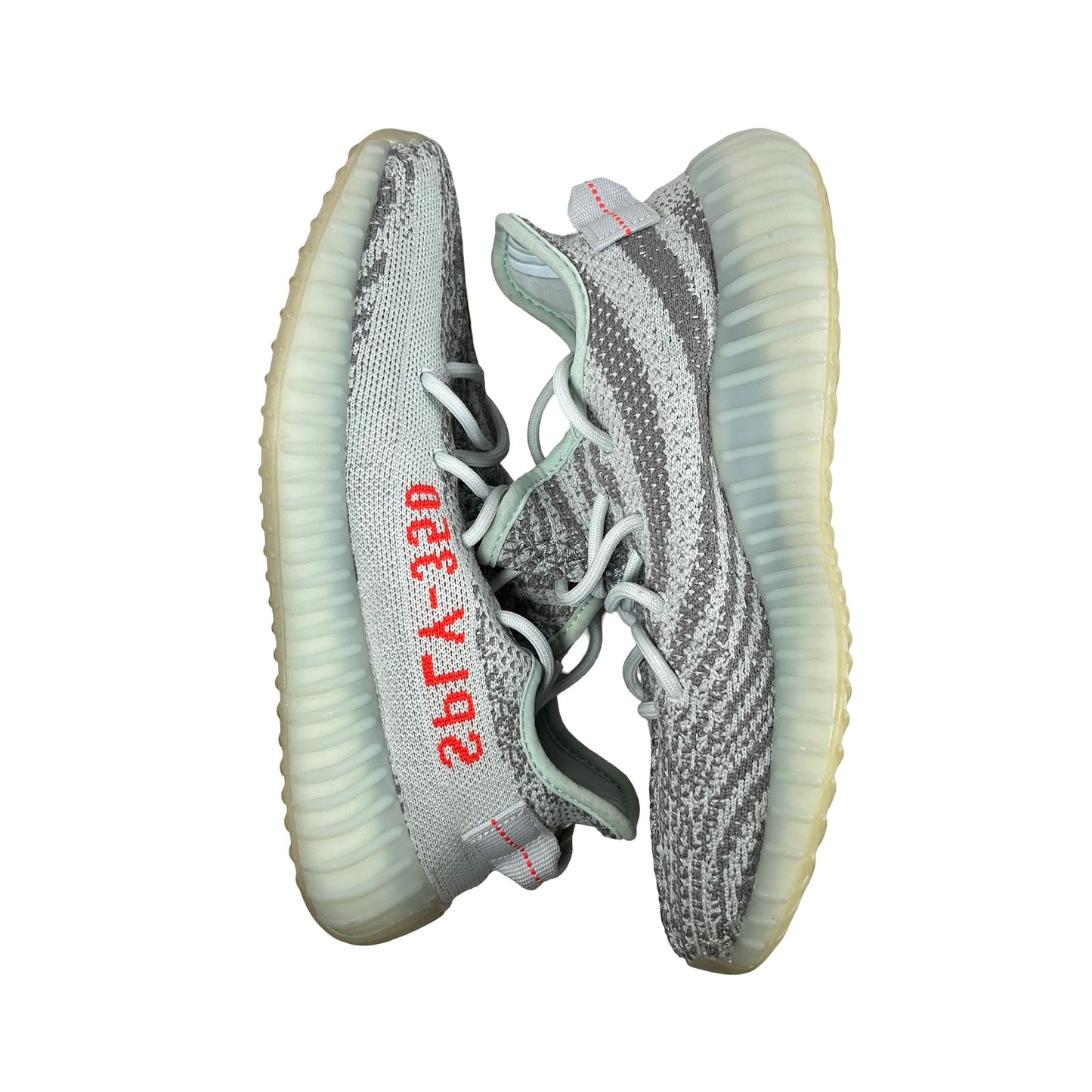 B37571 adidas Yeezy Boost 350 V2 Blue Tint [USED] - 7 M (Used)