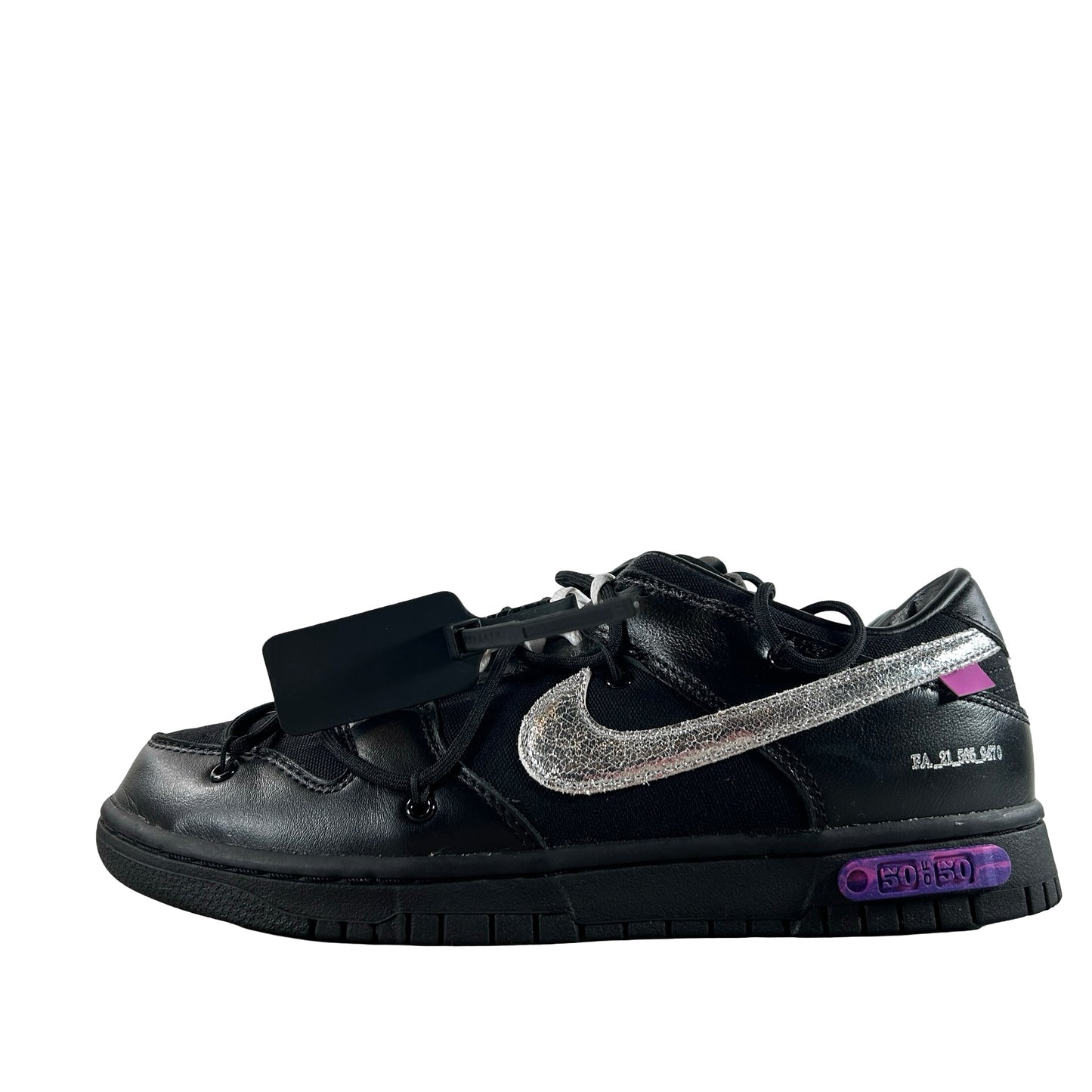 DM1602 001 Nike Dunk Low Off-White Lot 50 [USED] - 9 M (Used2)
