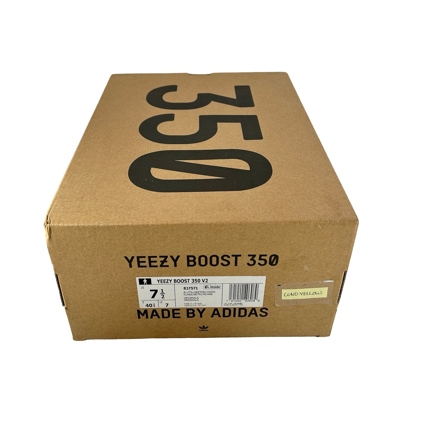 B37571 adidas Yeezy Boost 350 V2 Blue Tint (2017/2023) [CONDITIONAL] - 7.5 M (Slight Yellowing)