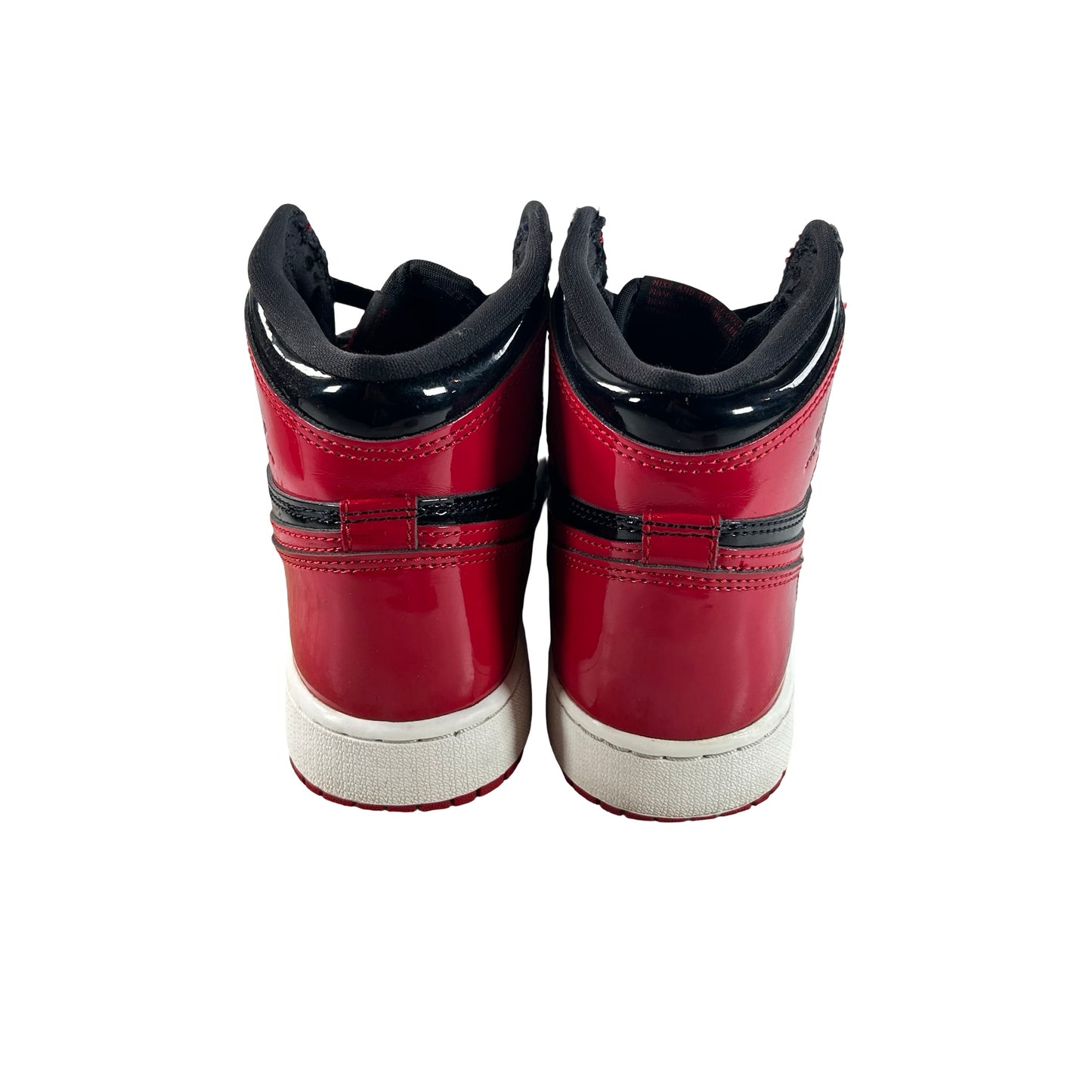 575441 063 Jordan 1 Retro High OG Patent Bred (GS) [USED] - 5 Y (Used5)