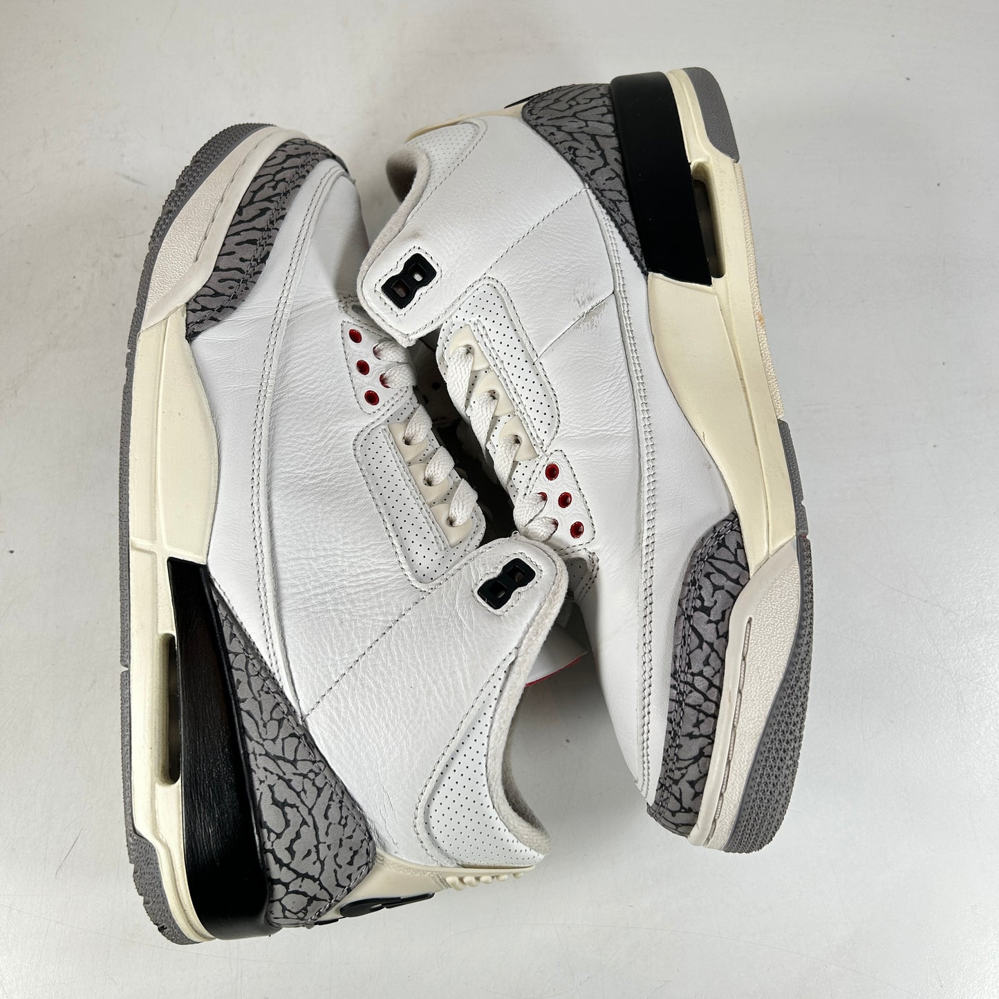 DN3707 100 Jordan 3 Retro White Cement Reimagined [USED] - 10.5 M (Used5)