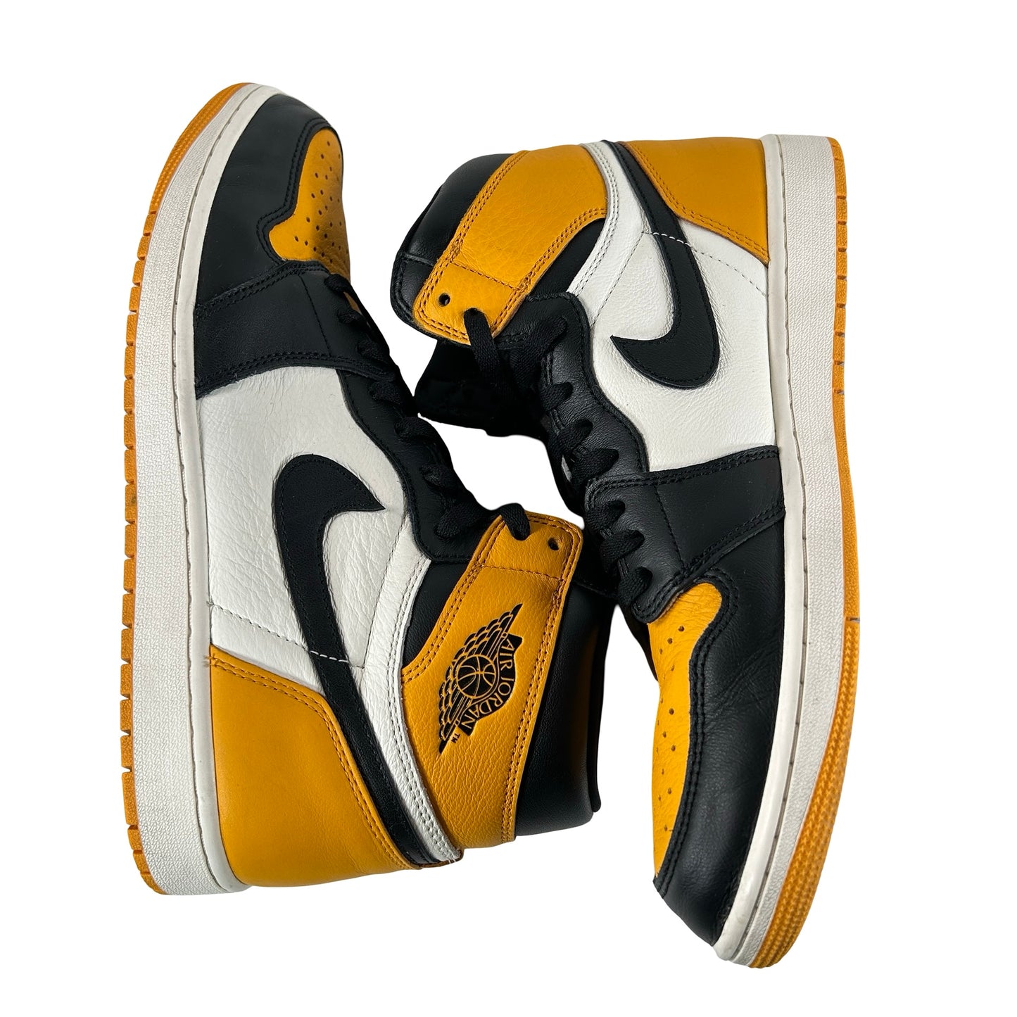 555088 711 Jordan 1 Retro High OG Yellow Toe [USED] - 13 M (Used5)