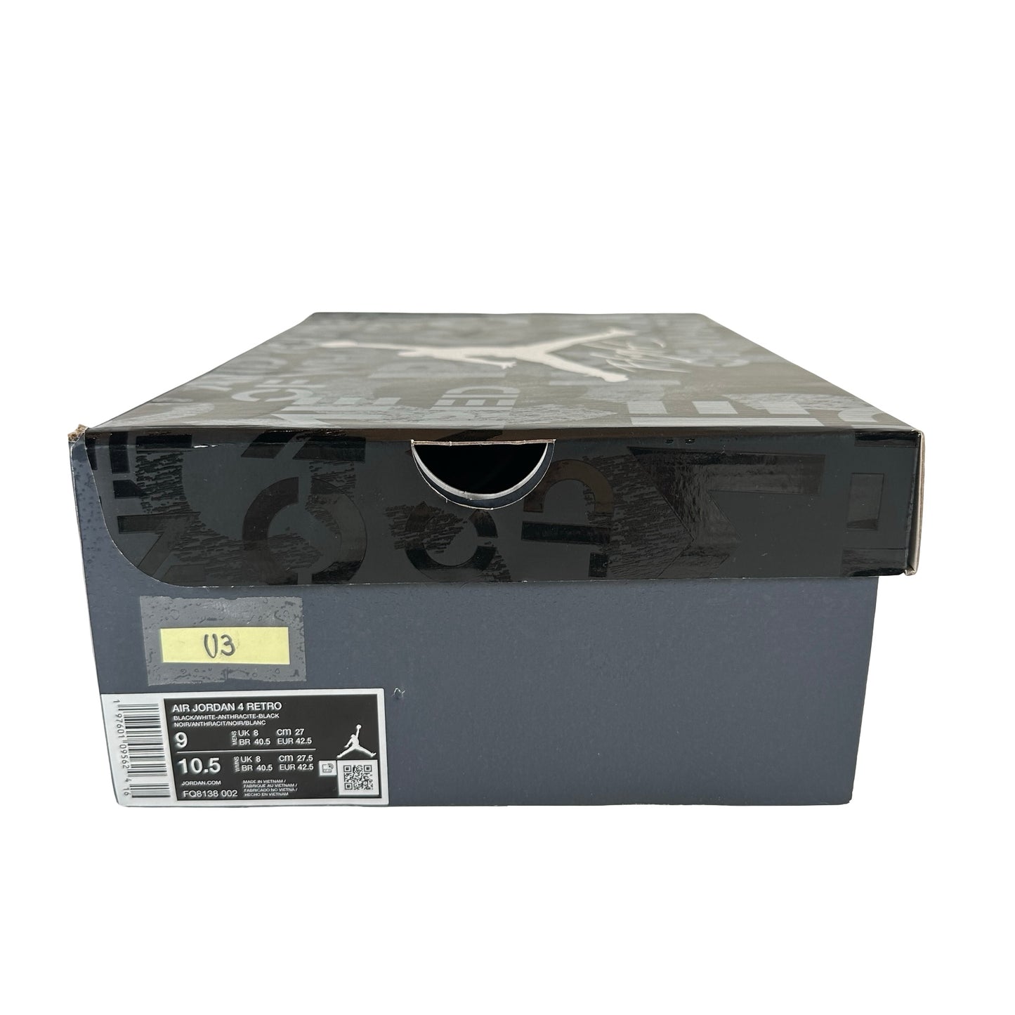 FQ8138 002 Jordan 4 Retro Fear (2024) [USED] - 9 M (Used3)
