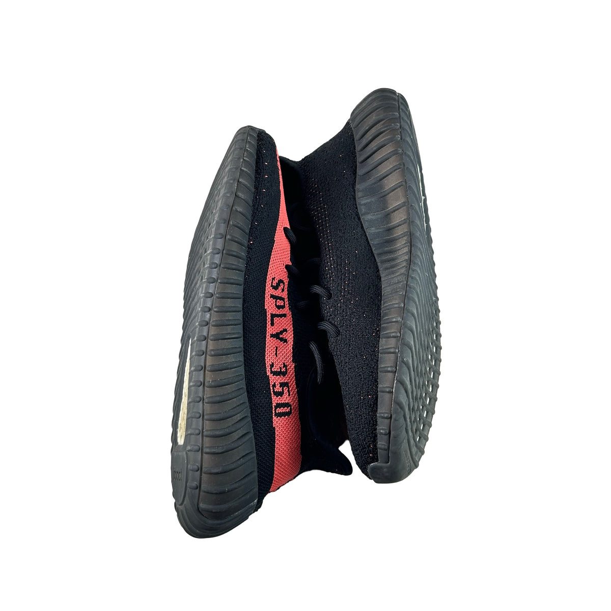 BY9612 Yeezy Boost 350 V2 Core Black Red [USED] - 8 M (Used)