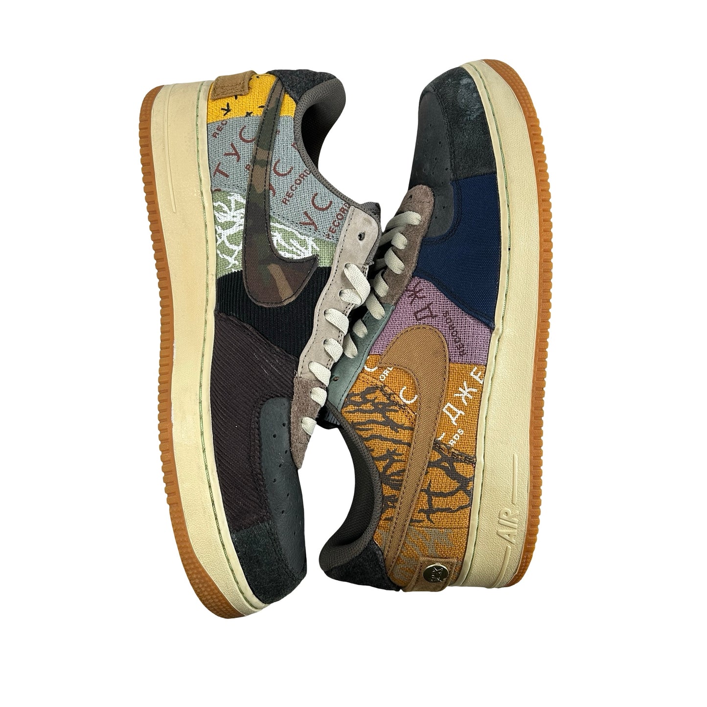 CN2405 900 AF1 Gato bajo Travis Scott Cactus