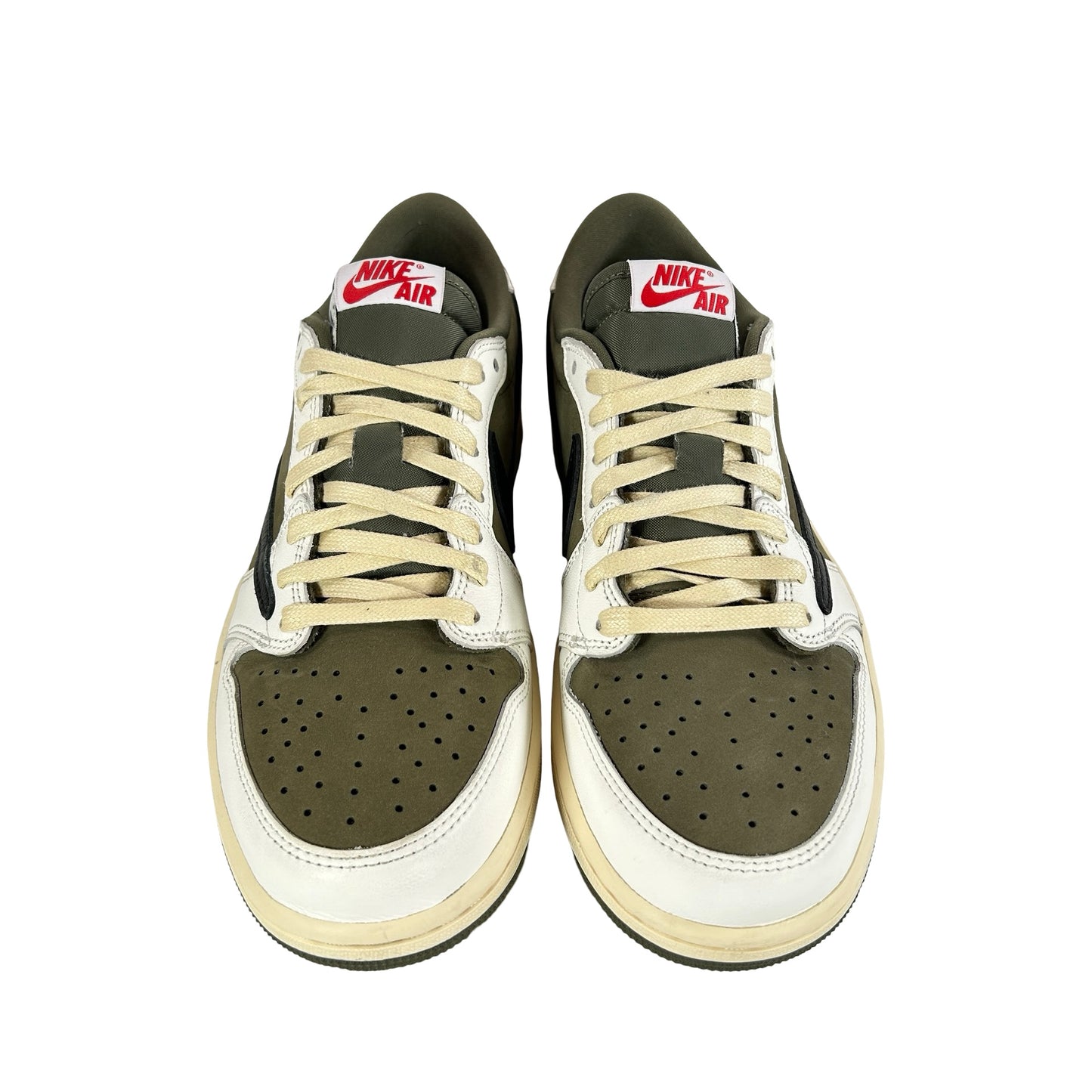 DM7866 200 Jordan 1 Retro Low OG SP Travis Scott Medium Olive [USED] - 9 (Used)