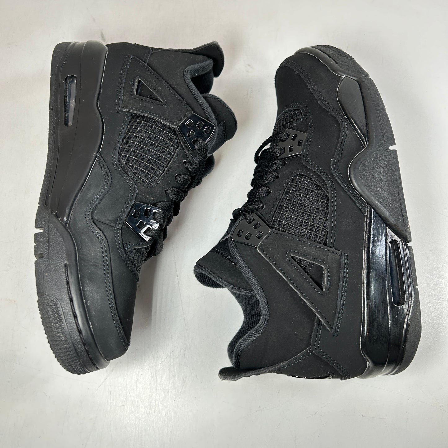 408452 010 Jordan 4 Retro Black Cat (2020) (GS) [USED] - 4.5 Y (Used)