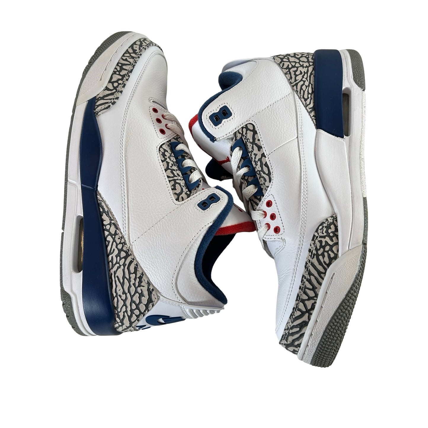 854262 106 Jordan 3 Retro Azul verdadero (2016)