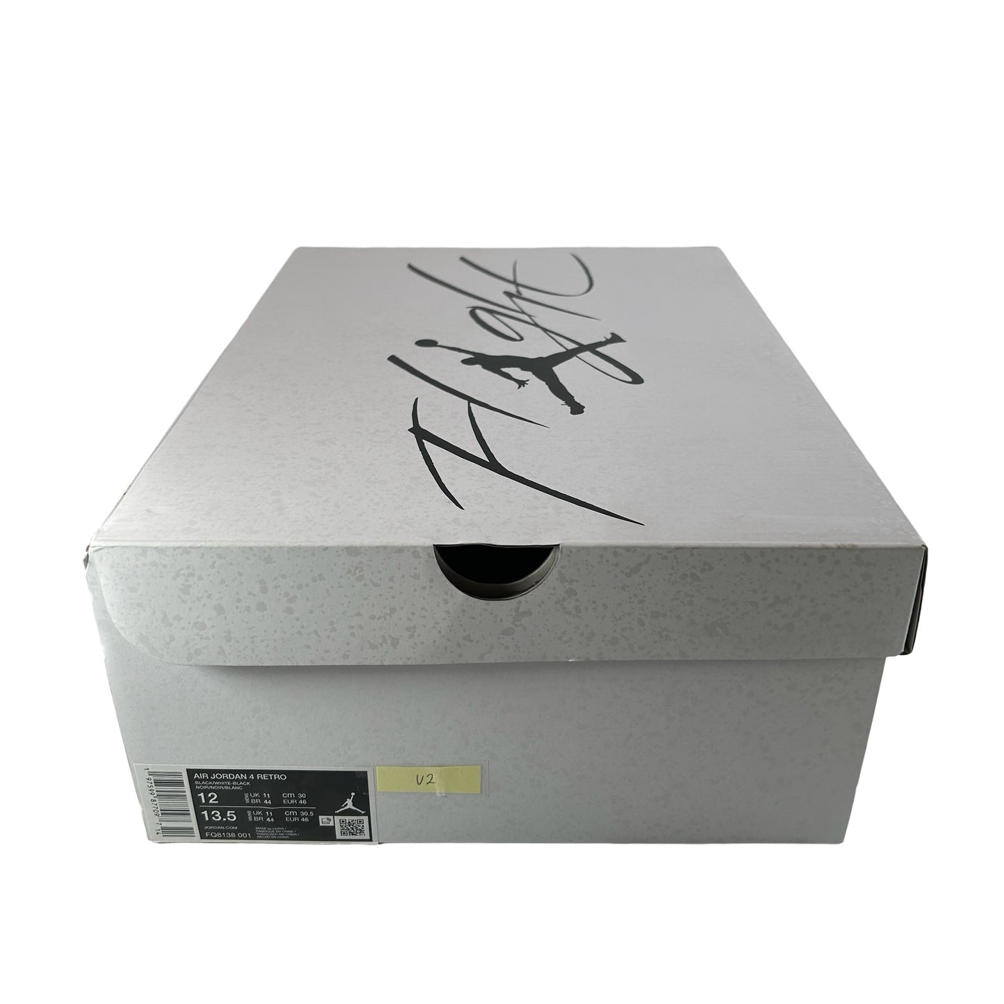 FQ8138 001 Air Jordan 4 Retro White Thunder [USED] - 12 M (Used2)