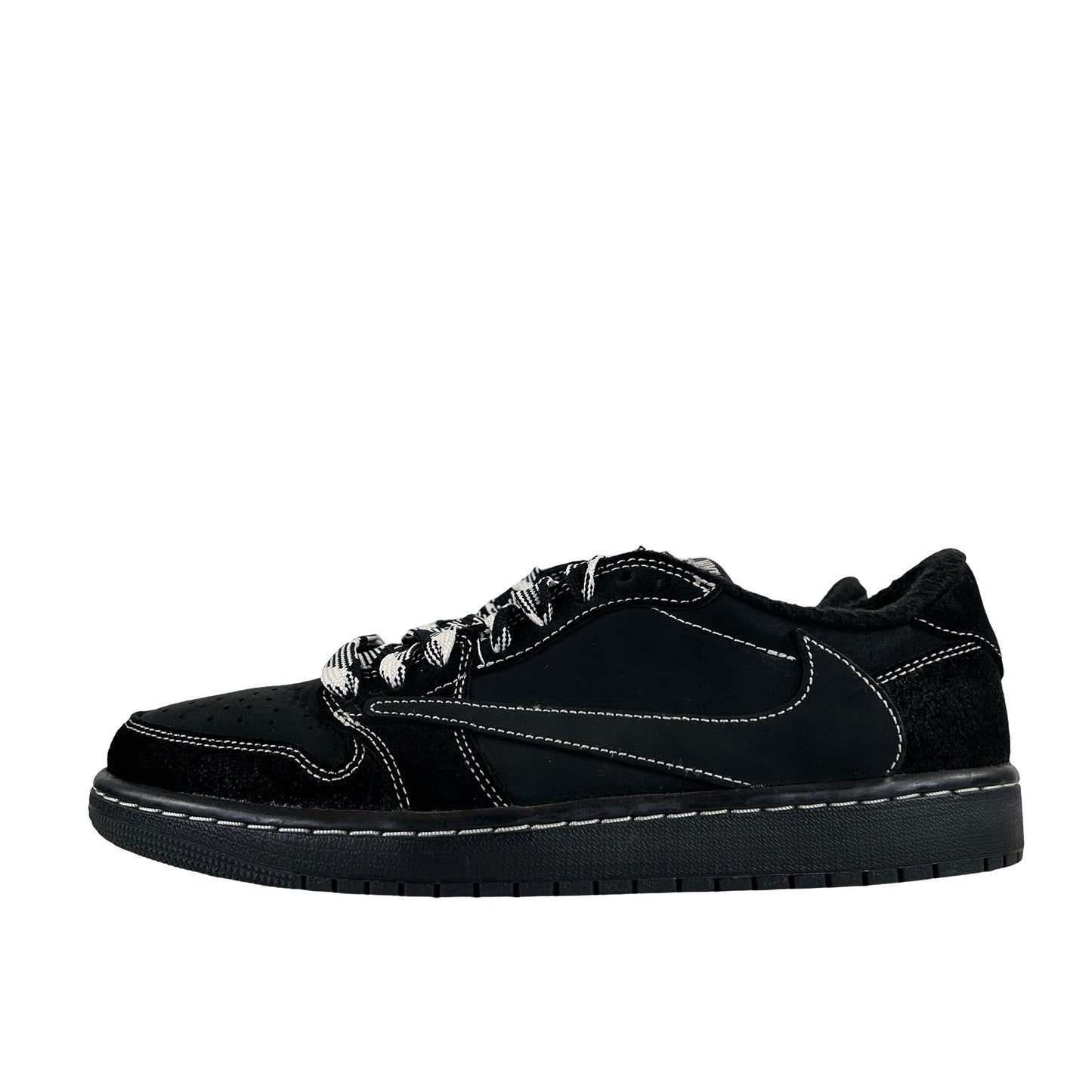 DM7866 001 Jordan 1 Retro Low OG SP Travis Scott Black Phantom [USED] - 9 M (Used7)