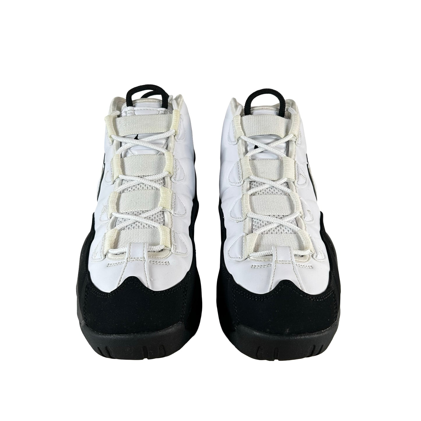 311090 100 Nike Air Max Uptempo 95 White Black Teal [USED] - 8 M (Used2)