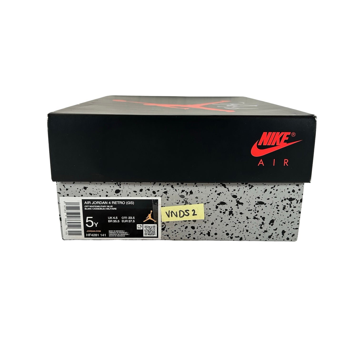 HF4281 141 Jordan 4 Retro Military Blue (2024) (GS) [USED] - 5 Y (VNDS2)