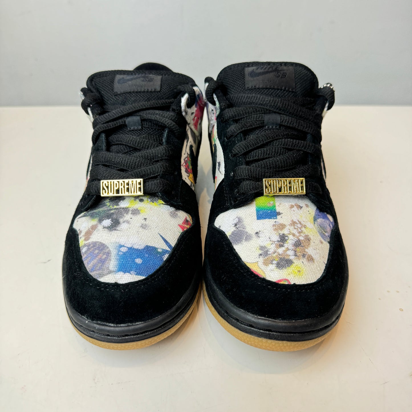 FD8778 001 Nike SB Dunk Low Supreme Rammellzee [USED] - 6 M (Used)