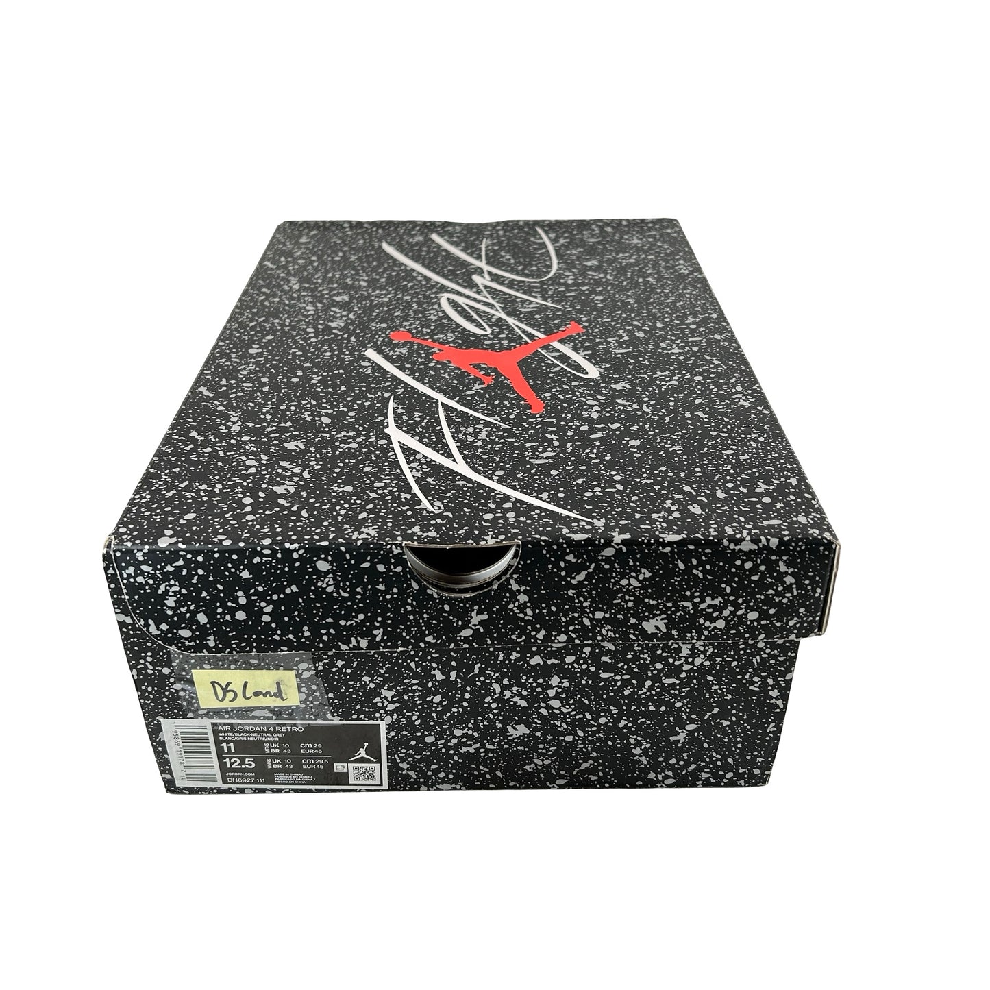 DH6927 111 Jordan 4 Retro Military Black [CONDITIONAL] - 11 M (Yellowing left outside panel)