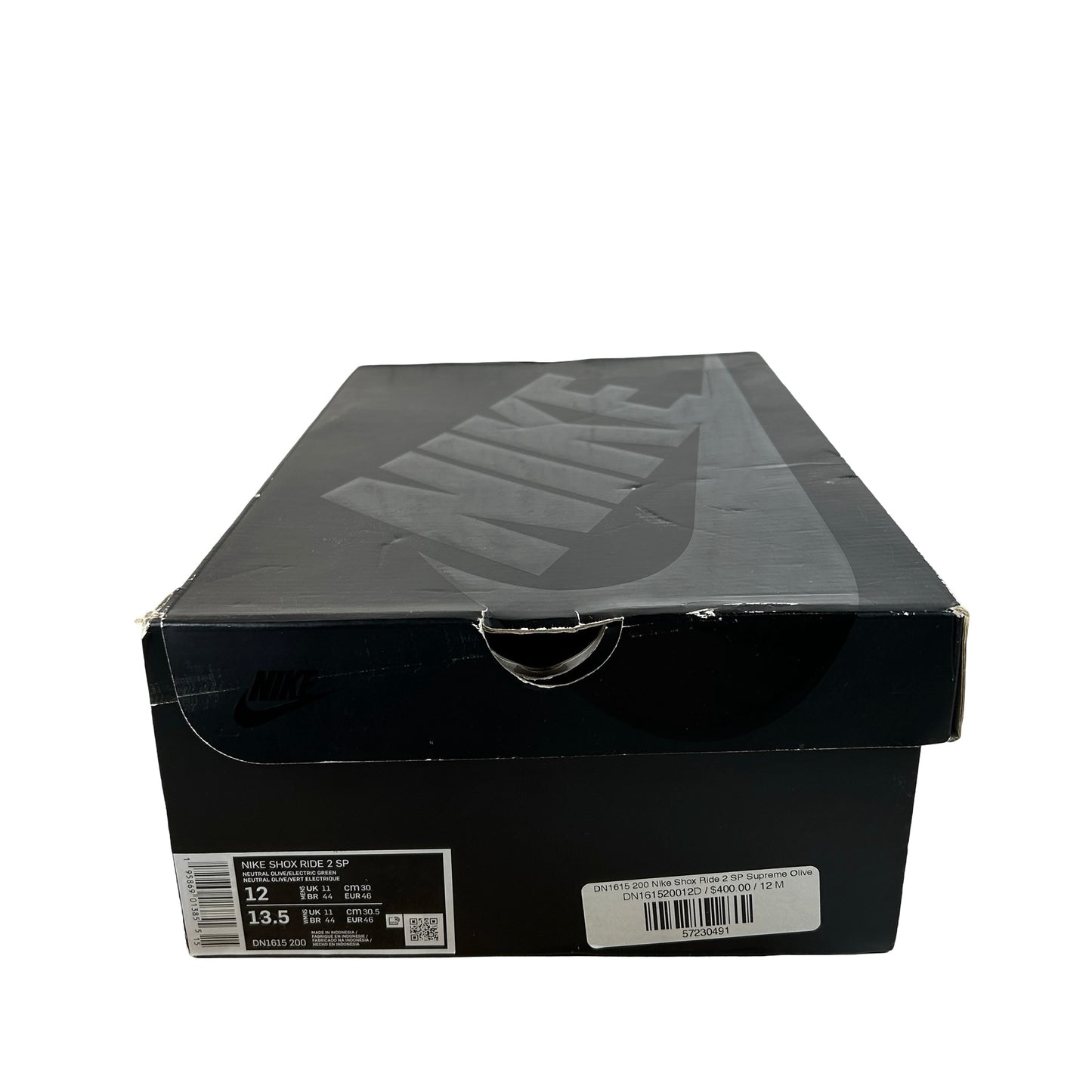 DN1615 200 Nike Shox Ride 2 SP Supreme Olive [USED] - 12 M (Used)
