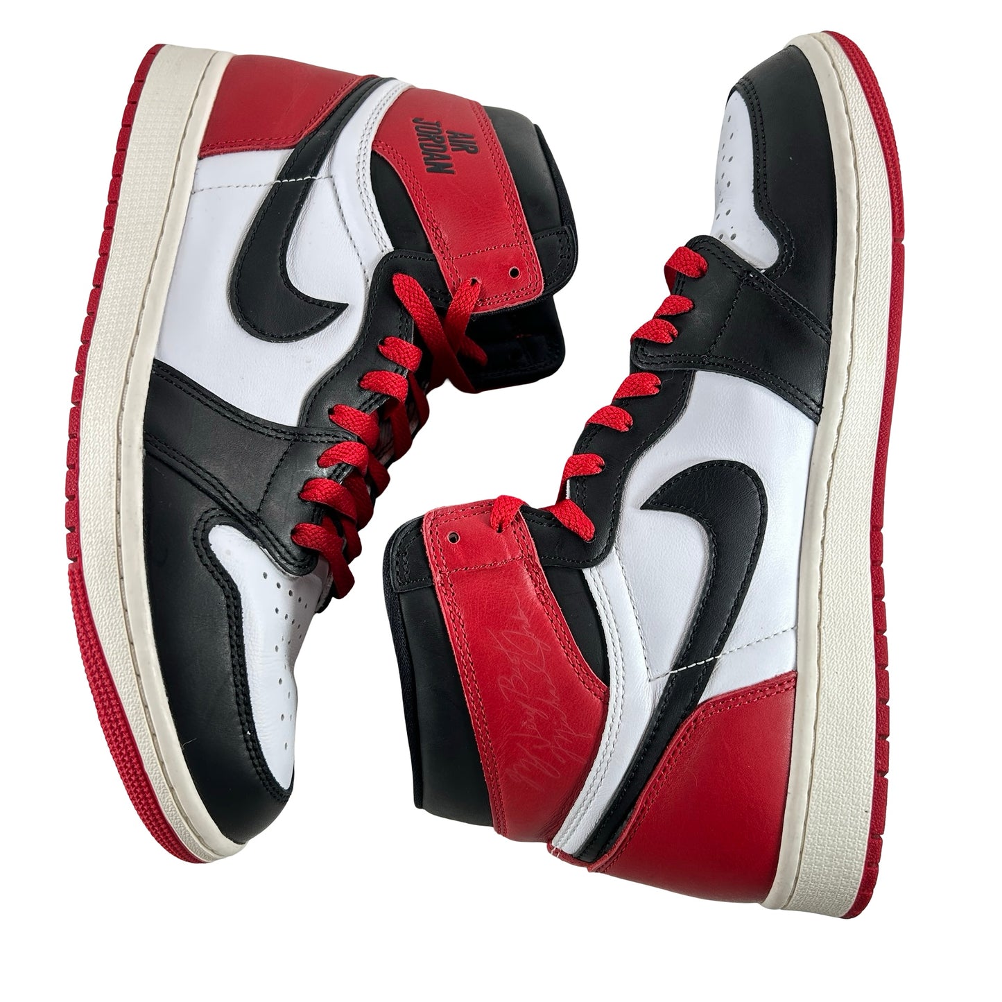DZ5485 106 Air Jordan 1 High OG Black Toe Reimagined [USED] - 10.5 M (Used6)