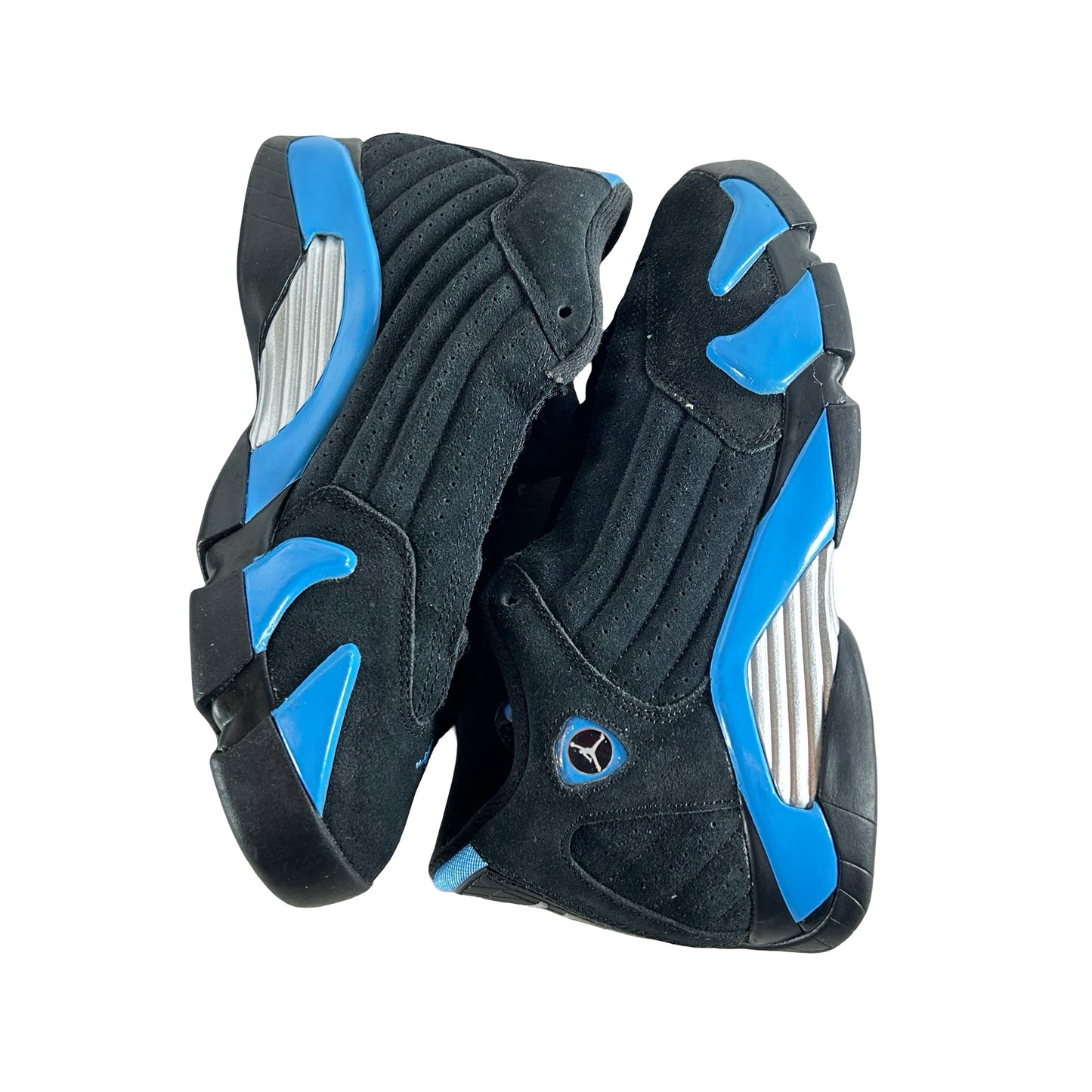 487524 007 Air Jordan 14 Retro Black University Blue (2026) (GS) [USED] - 6 Y (Used)