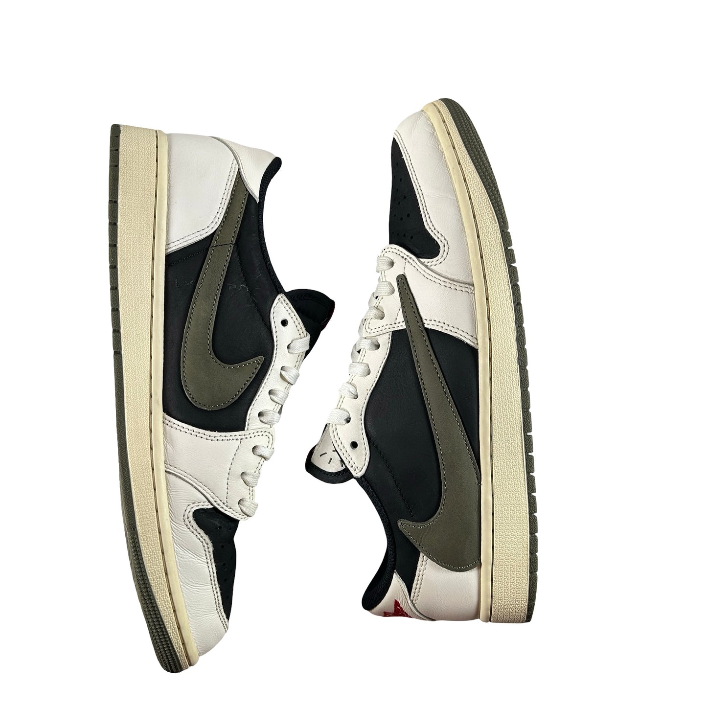 DZ4137 106 Jordan 1 Retro Low OG SP Travis Scott Olive (W) [USED] - 12 W (Used3)