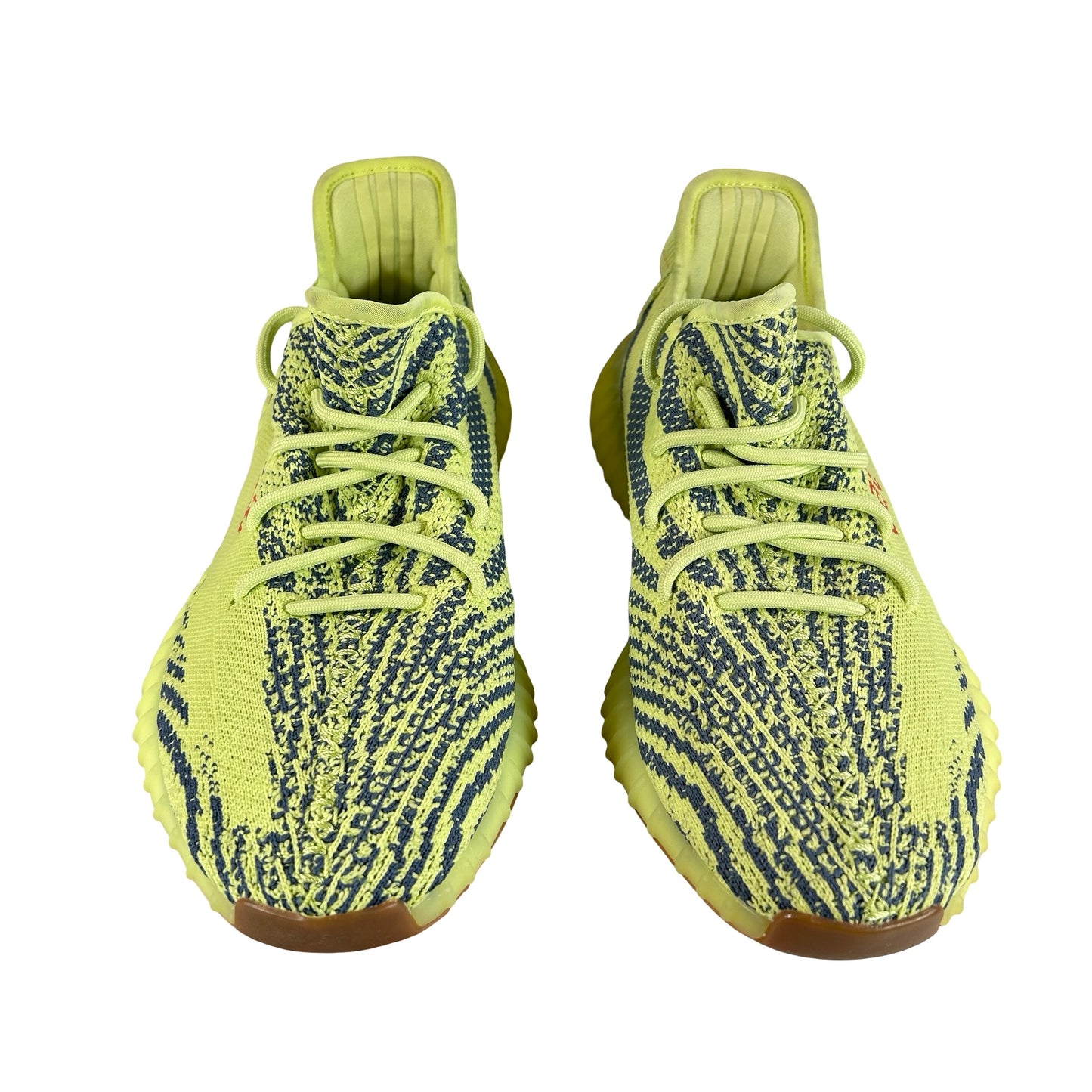 B37572 adidas Yeezy Boost 350 V2 Semi Frozen Yellow [USED] - 9.5 M (VNDS)