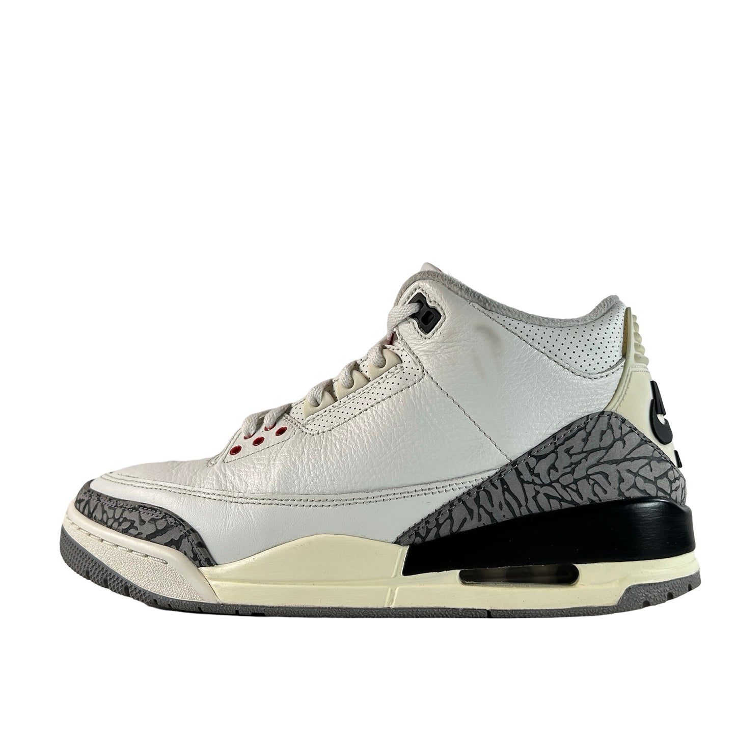DN3707 100 Jordan 3 Retro White Cement Reimagined [USED] - 9.5 M (Used8)