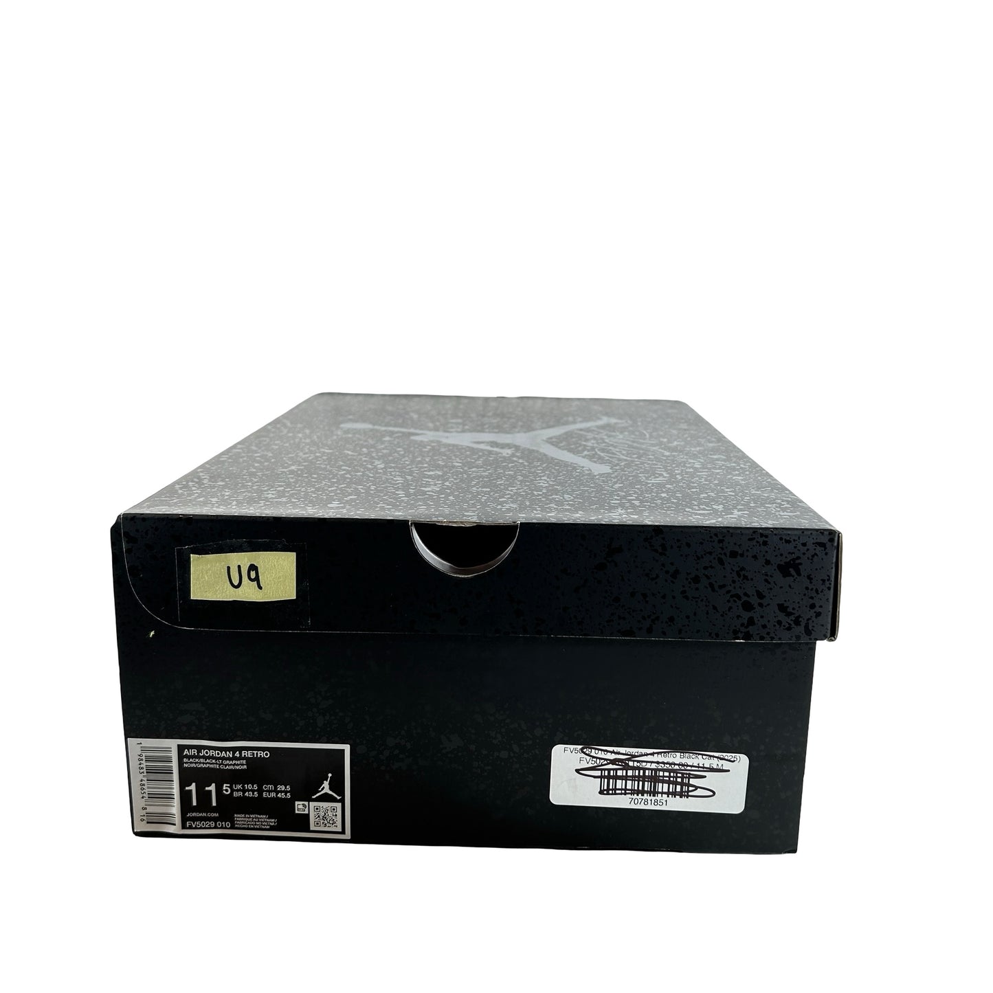 FV5029 010 Jordan 4 Retro Black Cat (2025) [USED] - 11.5 M (Used9)