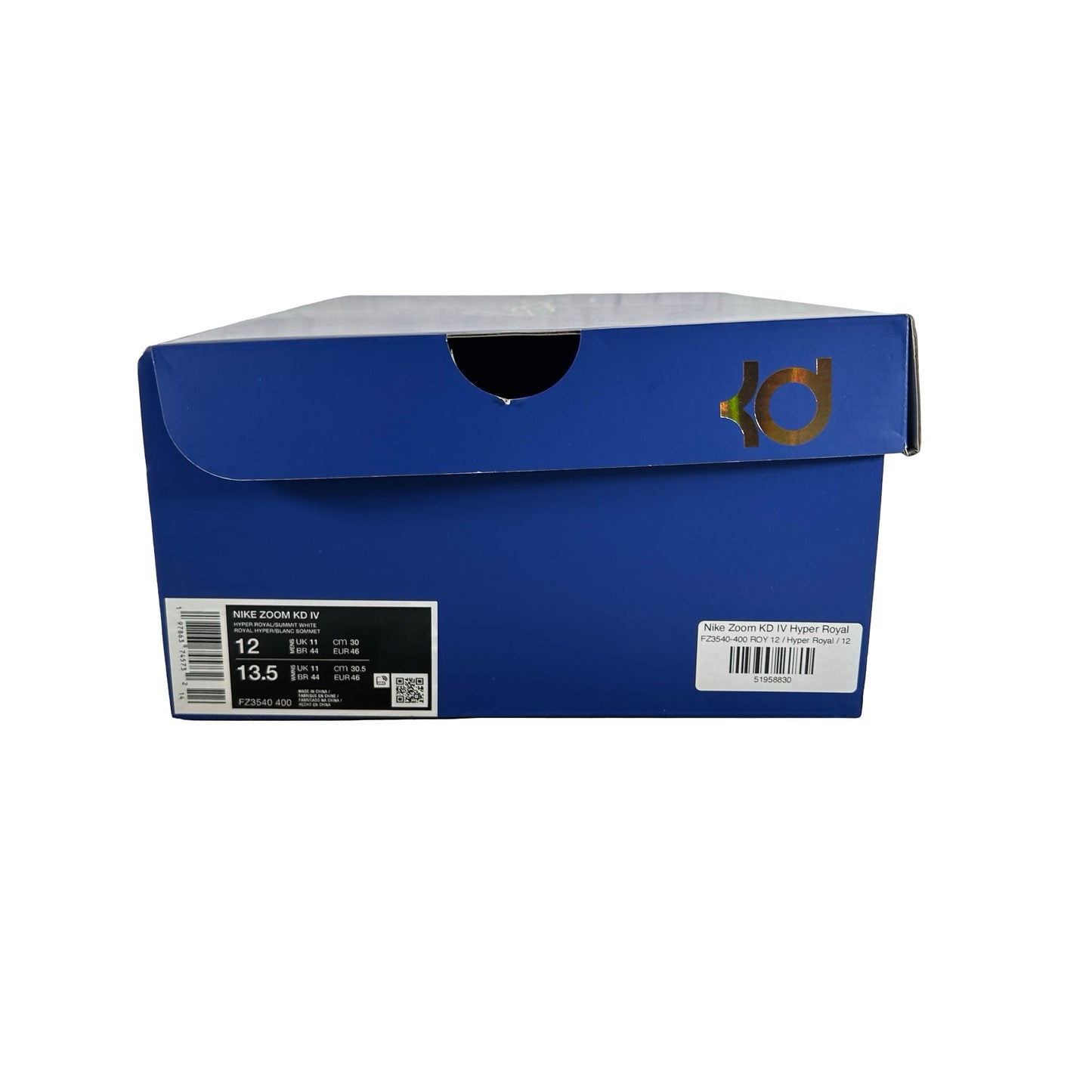 FZ3540 400 Nike KD 4 MVP [USED] - 12 M (Used)