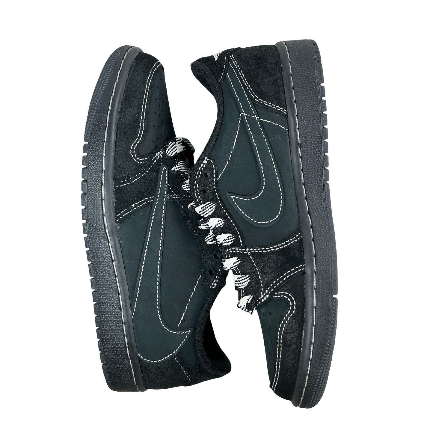 DM7866 001 Jordan 1 Retro Low OG Travis Scott Black Phantom [USED] - 6.5 M (Used3)
