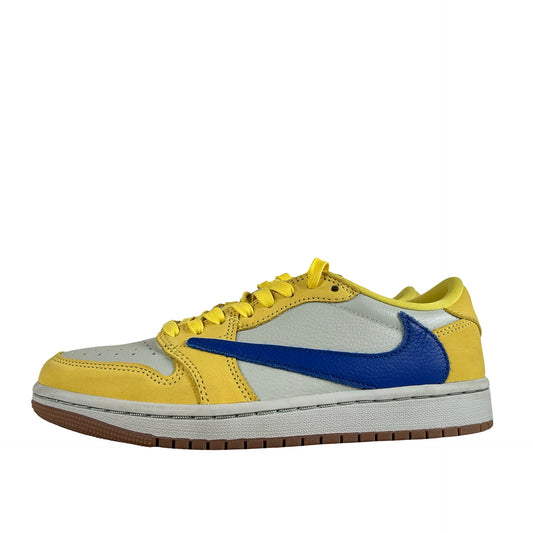 DZ4137 700 Jordan 1 Retro Low OG SP Travis Scott Canary (W) [USED] - 7 W (Used) (No Box)