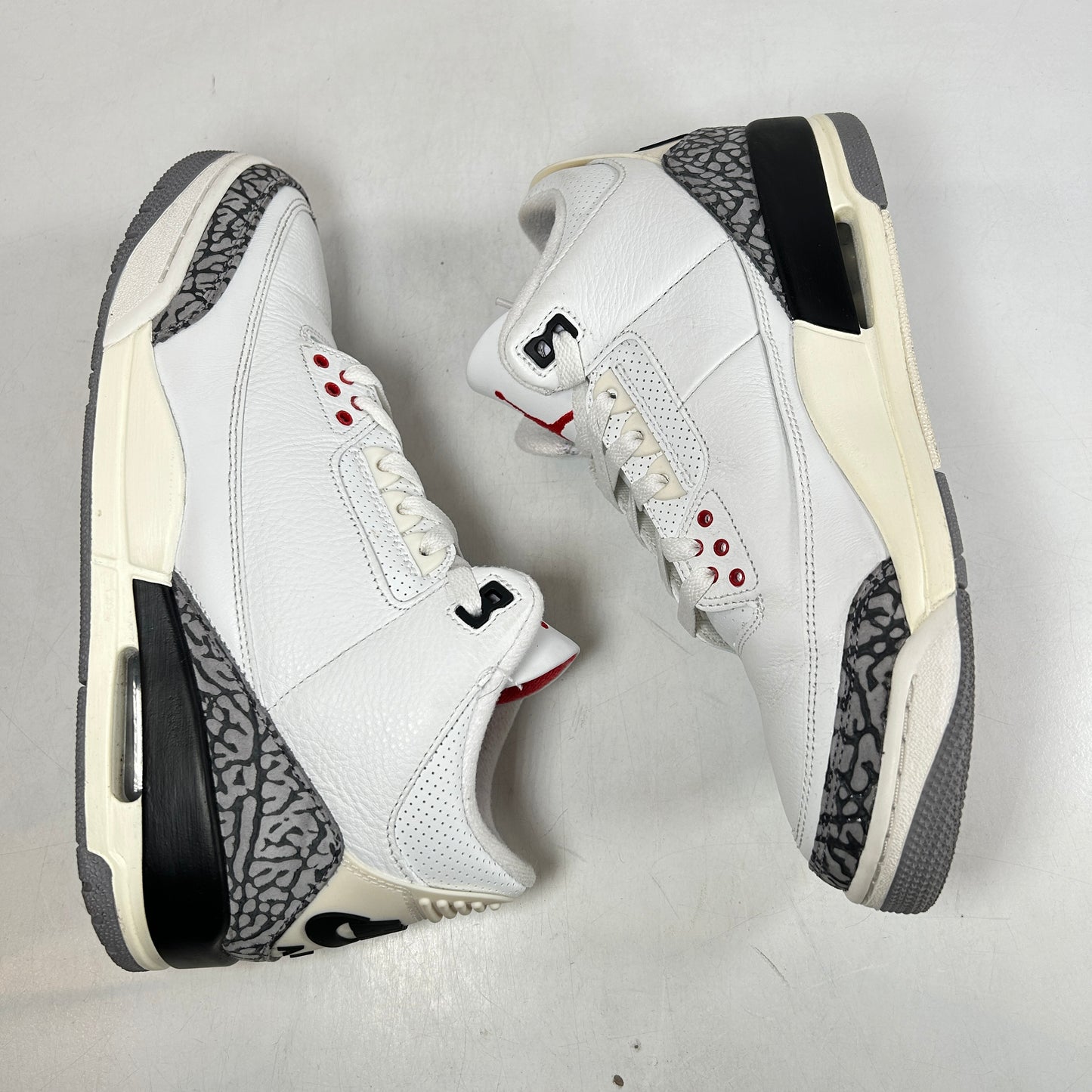 DN3707 100 Jordan 3 Retro White Cement Reimagined [USED] - 9.5 M (Used7)