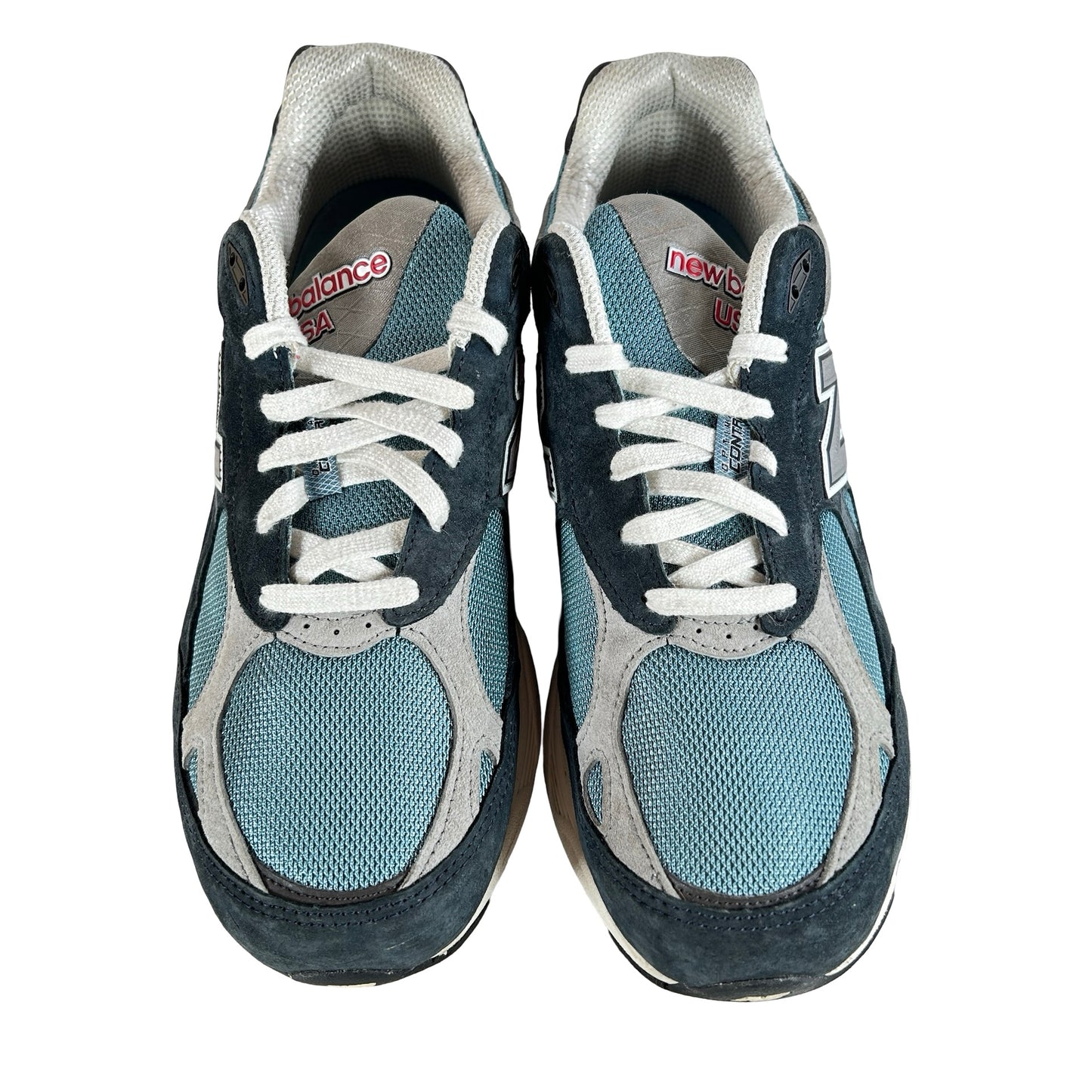 M990TE3 New Balance 990v3 MiUSA Teddy Santis Navy Castlerock [USED] - 11 M (Used)