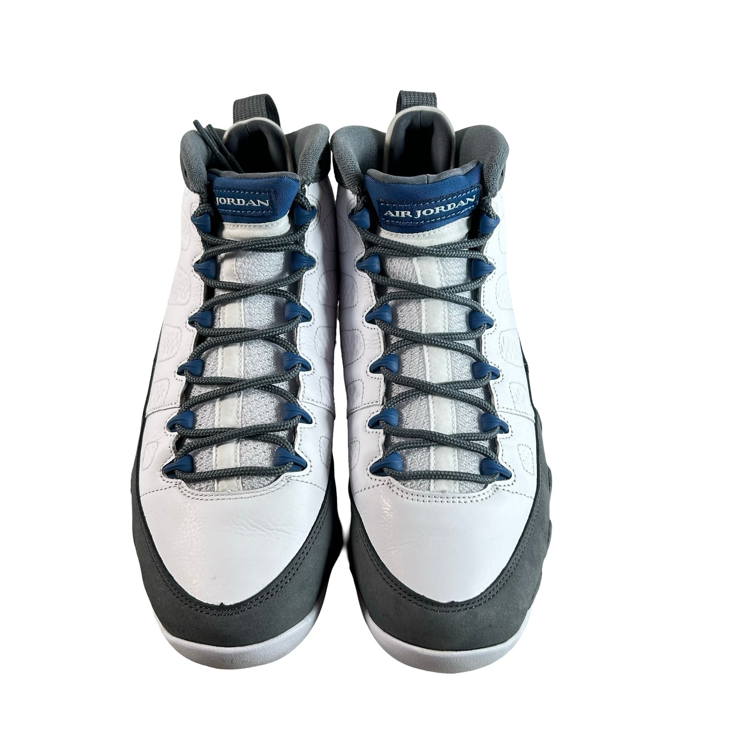 HV4794 100 Jordan 9 Retro Flint Grey French Blue (2026) [USED] - 10 M (Used2)