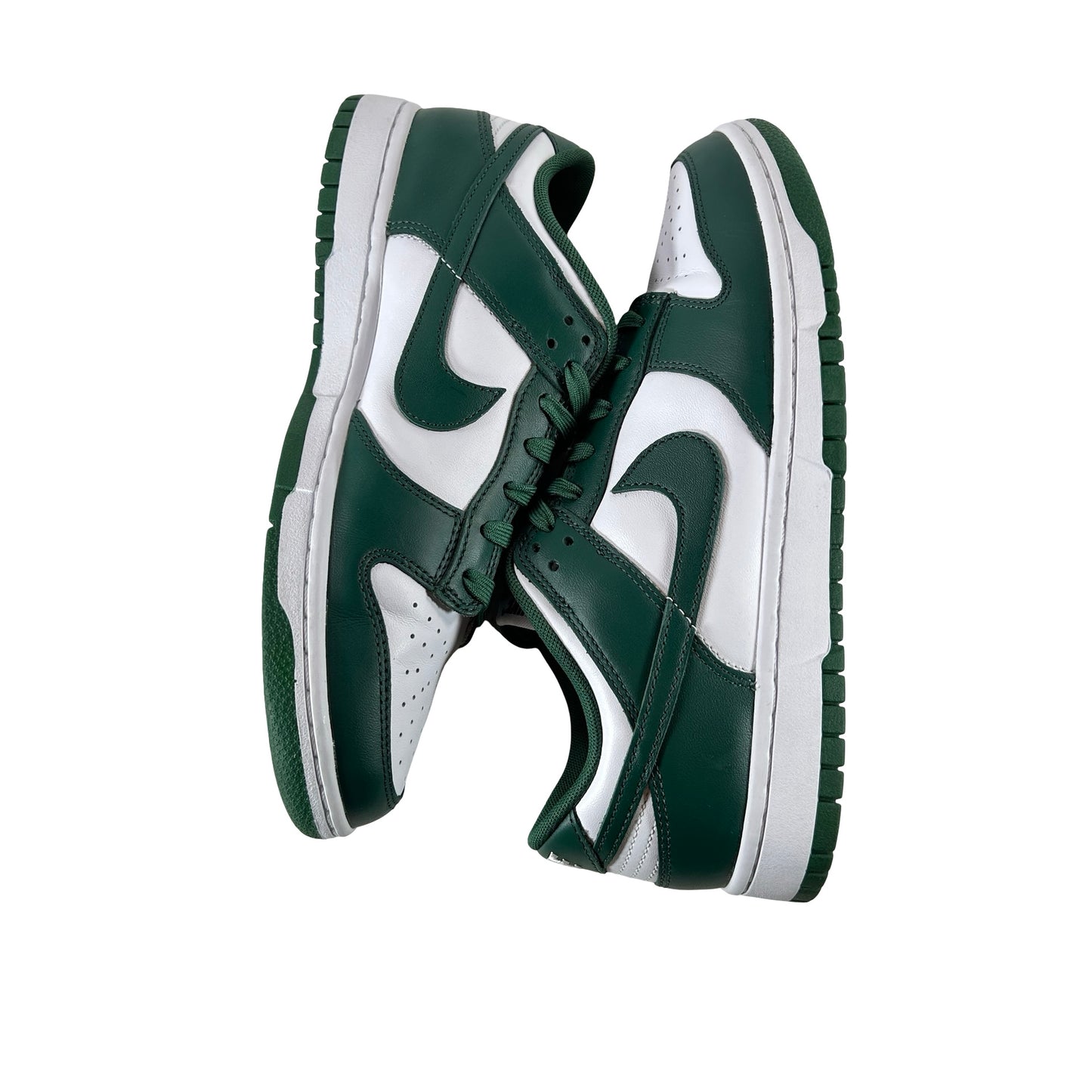 DD1391 101 Nike Dunk Low Michigan State [USED] - 9 M (Used) (No Box)