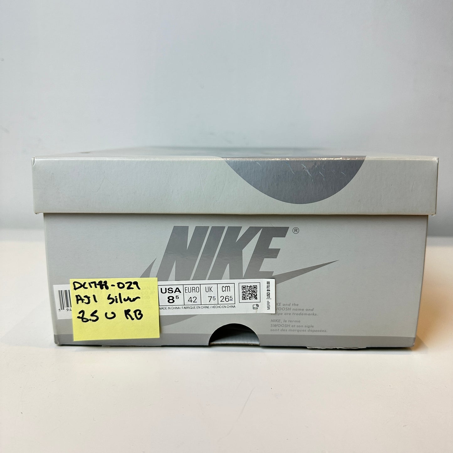 DC1788 029 Jordan 1 Co.JP Tokyo [USED] - 8.5 M (VNDS) (Replace Box)