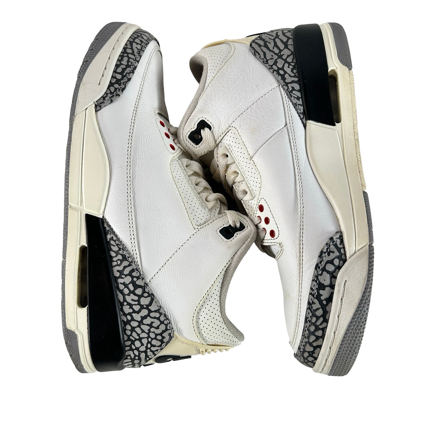 DN3707 100 Jordan 3 Retro White Cement Reimagined [USED] - 8 M (Used13)